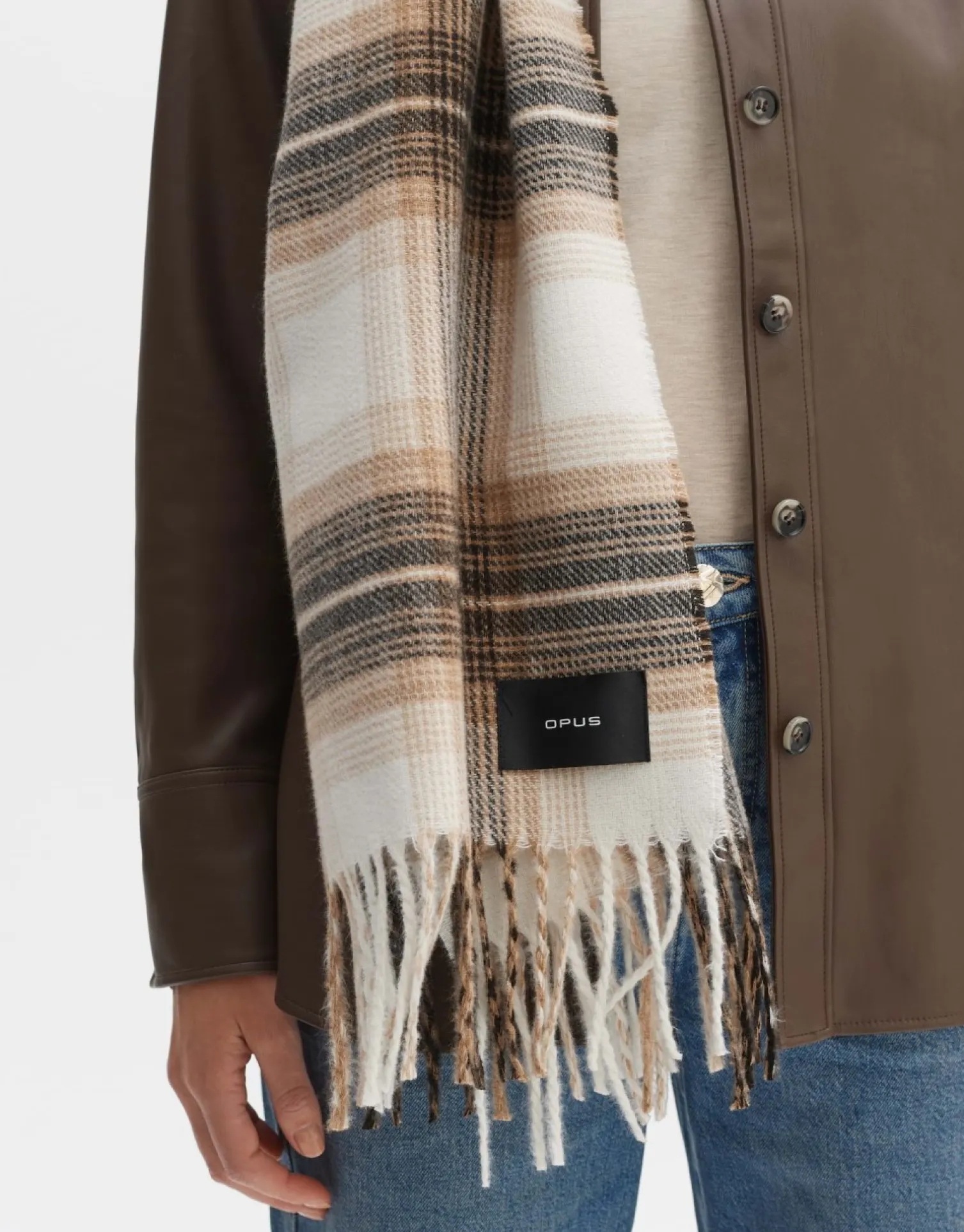 someday Fashion Accessoires>Afadi Scarf Nutmeg