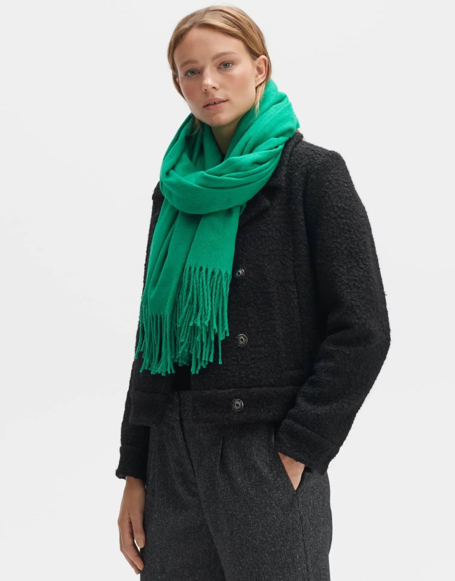 someday Fashion Accessoires>Anell Scarf Pepper Green