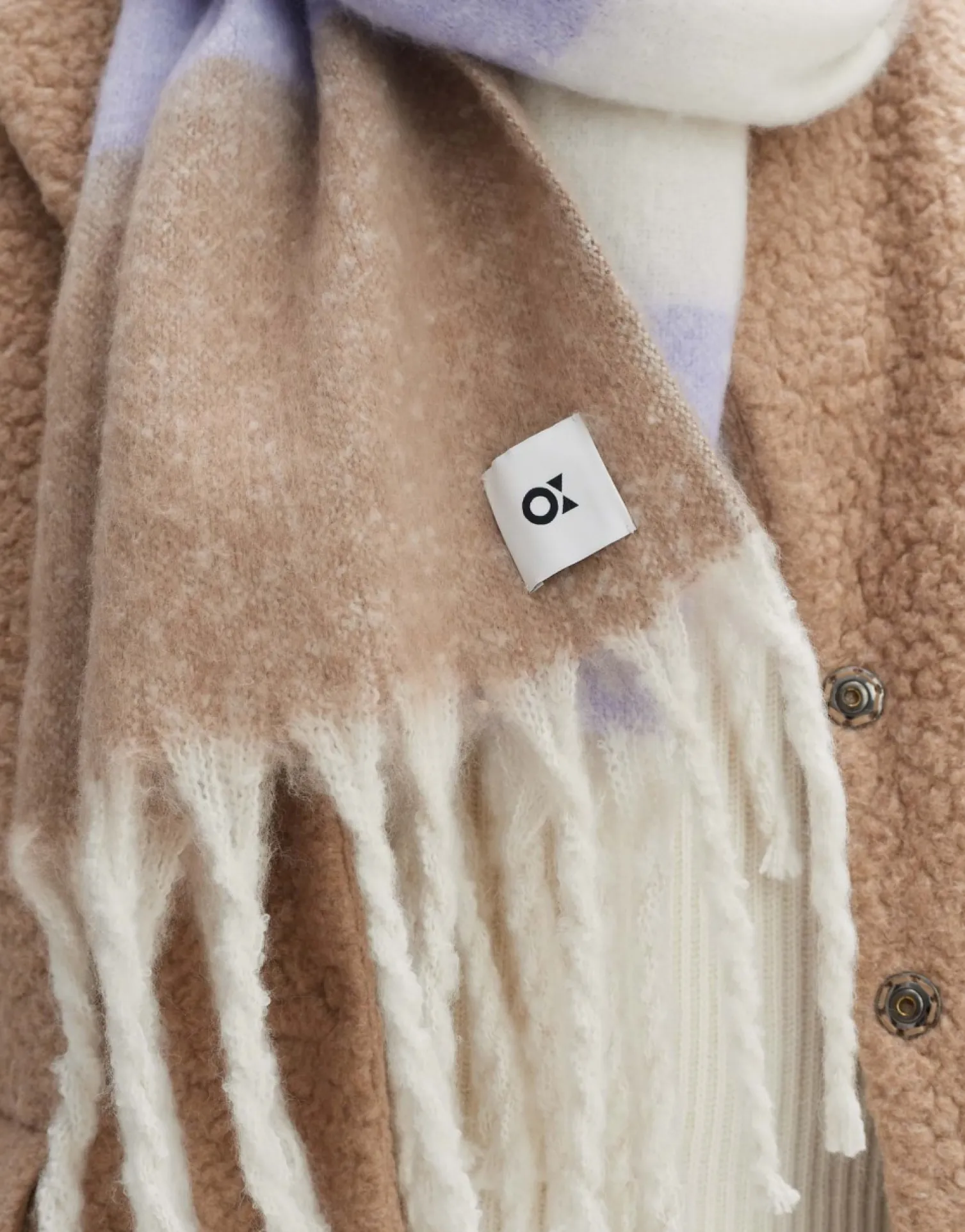 someday Fashion Accessoires>Asketa Scarf Soft Viola