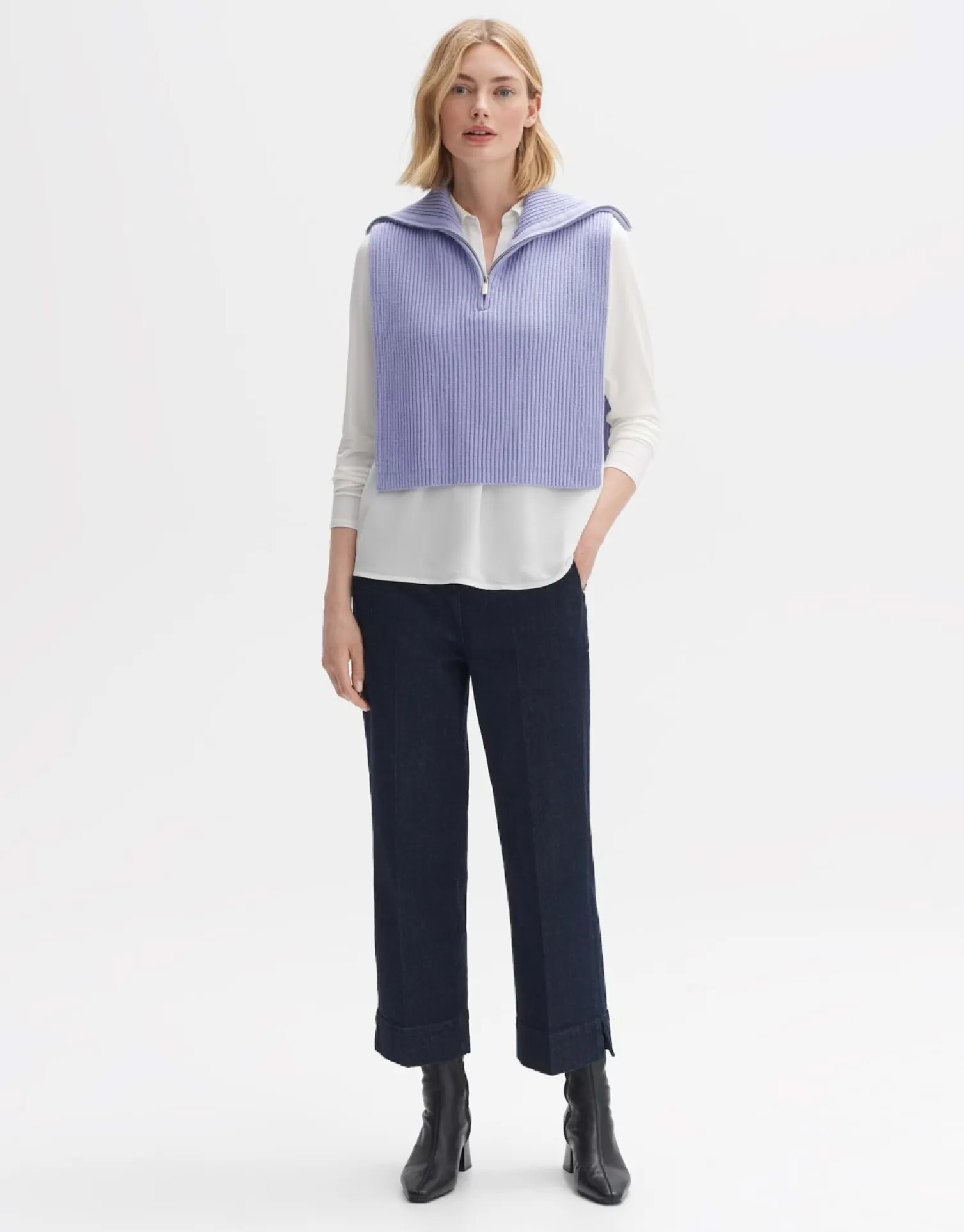 someday Fashion Gebreide Items>Awesti Cape Soft Viola