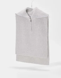 someday Fashion Gebreide Items>Awesti Cape Hazy Fog Melange