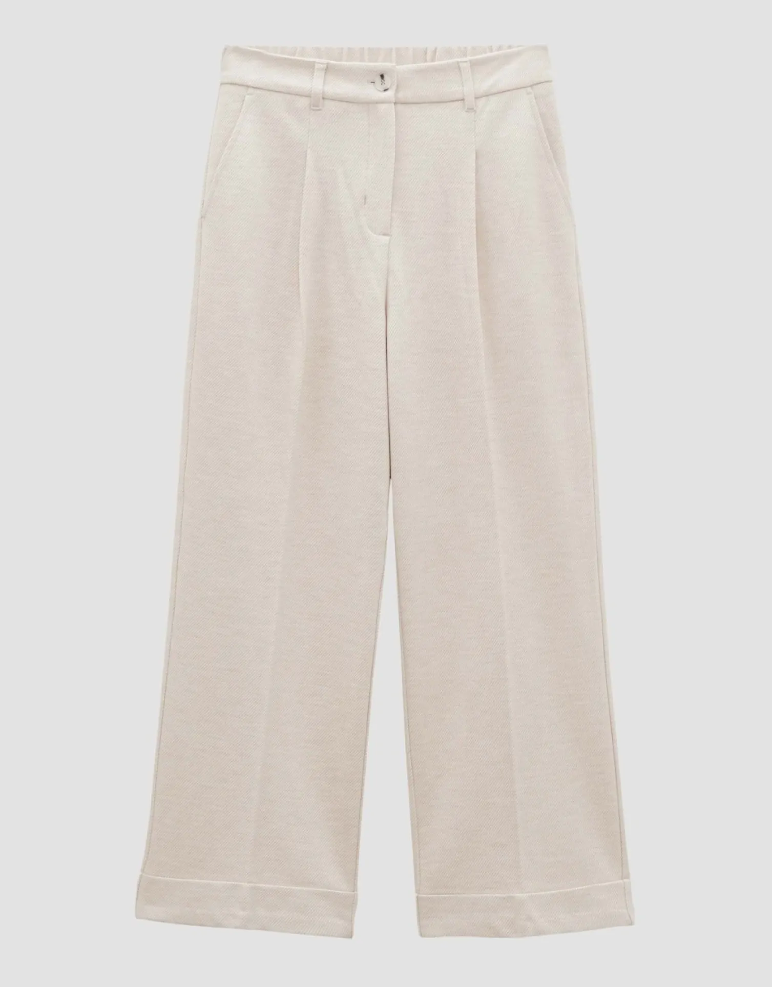 someday Fashion Broeken>Bandplooibroek Cisilia Soft Mellow Mu00E9Lange