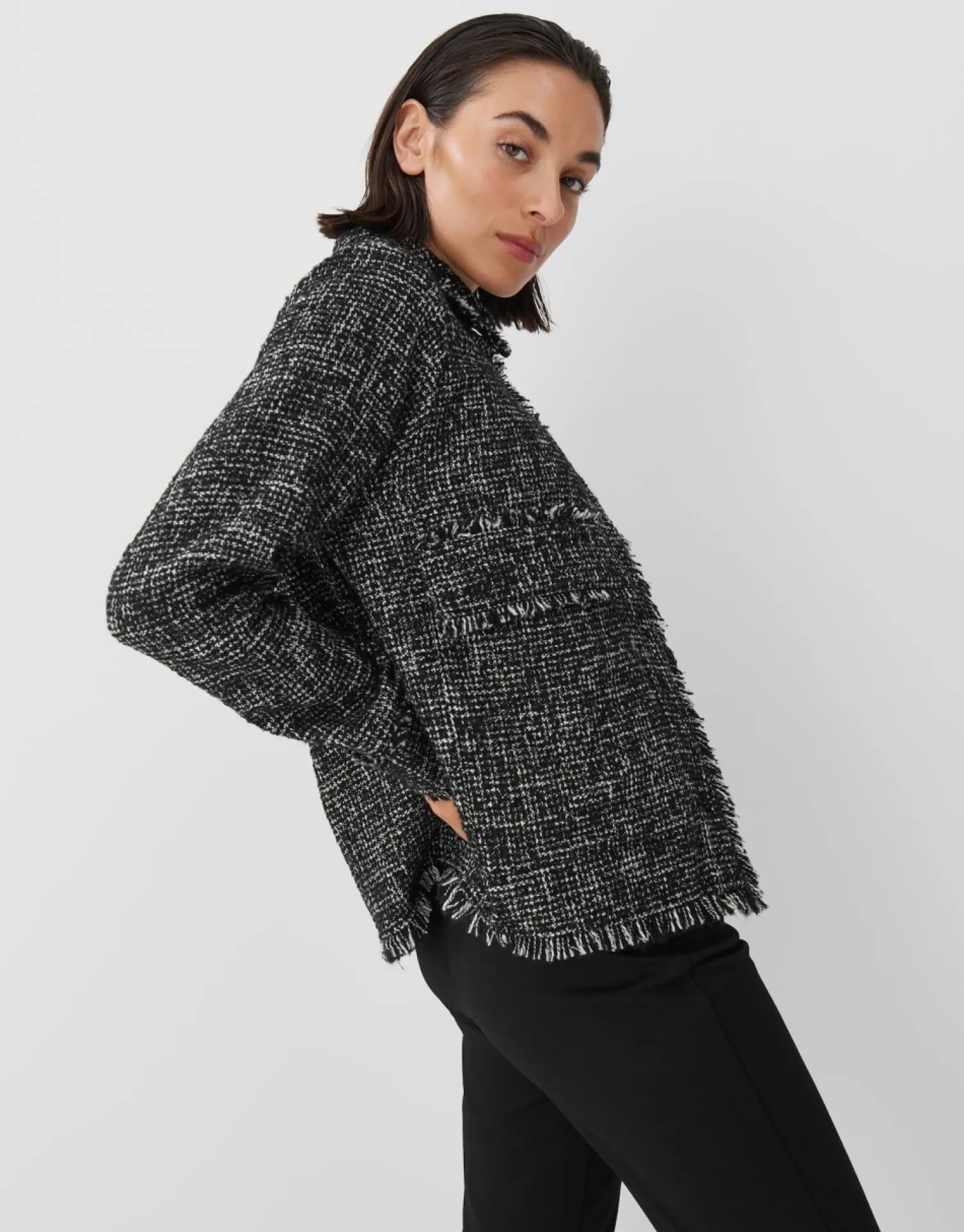 someday Fashion Sweat>Blazer Jas Nior Black