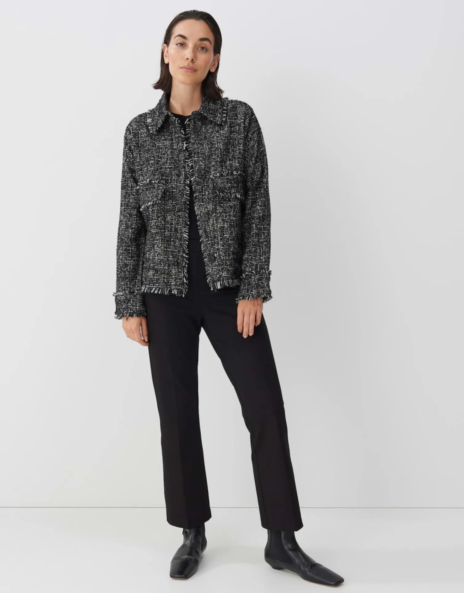someday Fashion Sweat>Blazer Jas Nior Black