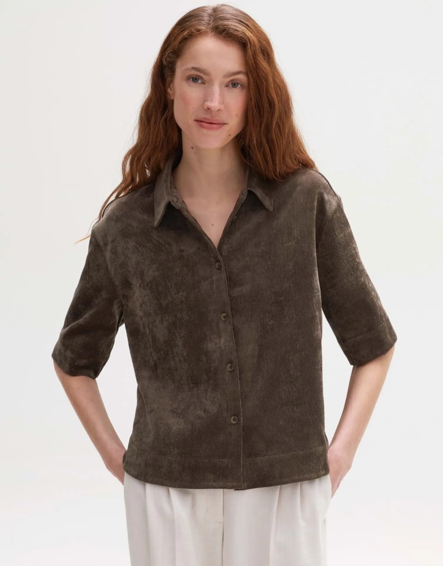 someday Fashion Blouses>Blouse Feppa Sandalwood