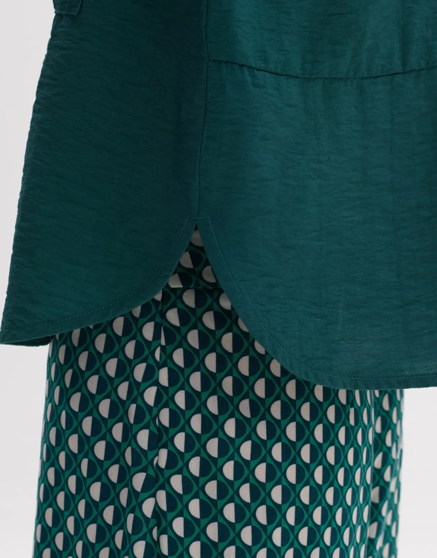 someday Fashion Blouses>Blouse Florana Deep Teal