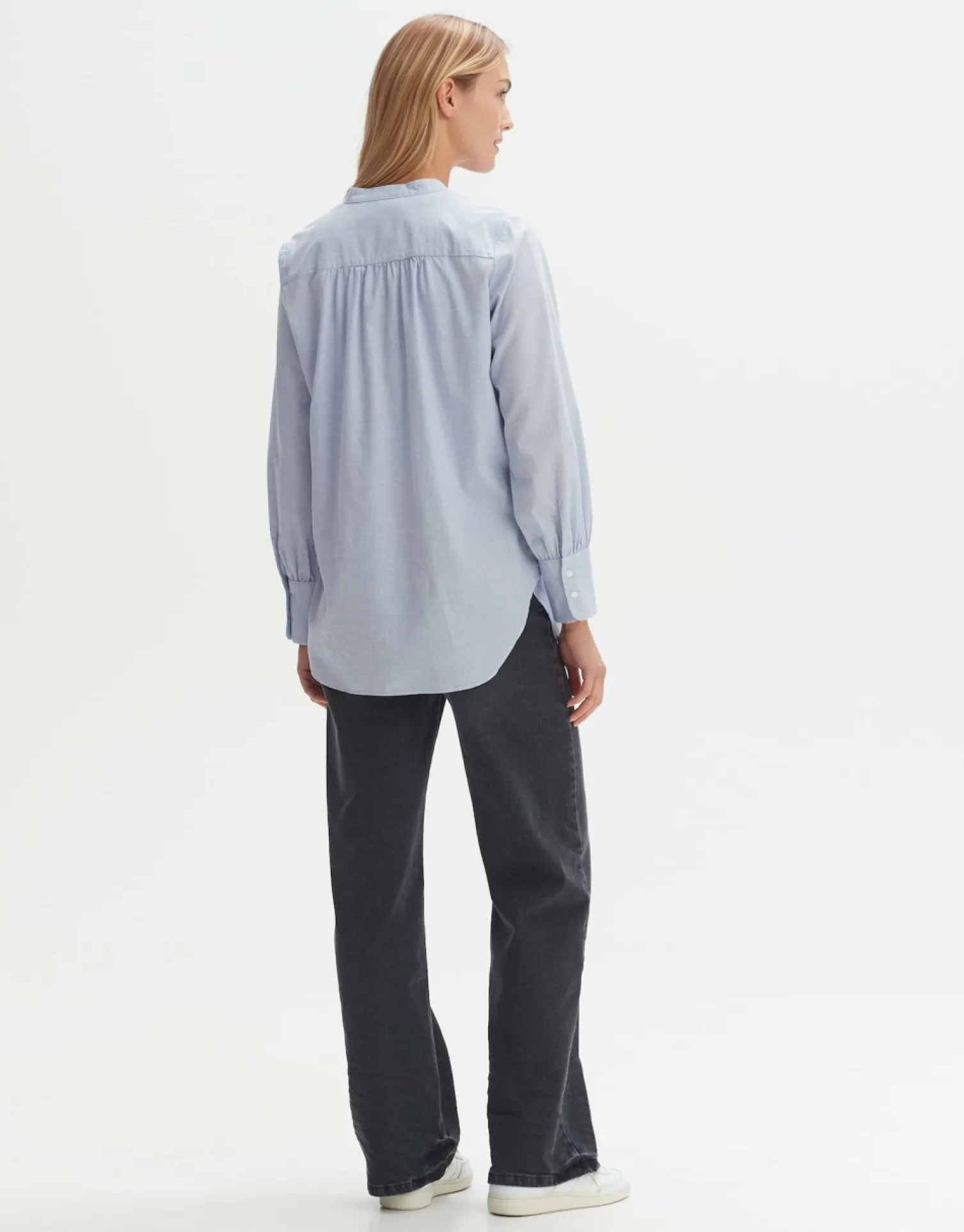 someday Fashion Blouses>Blouse Foyata Zen Blue