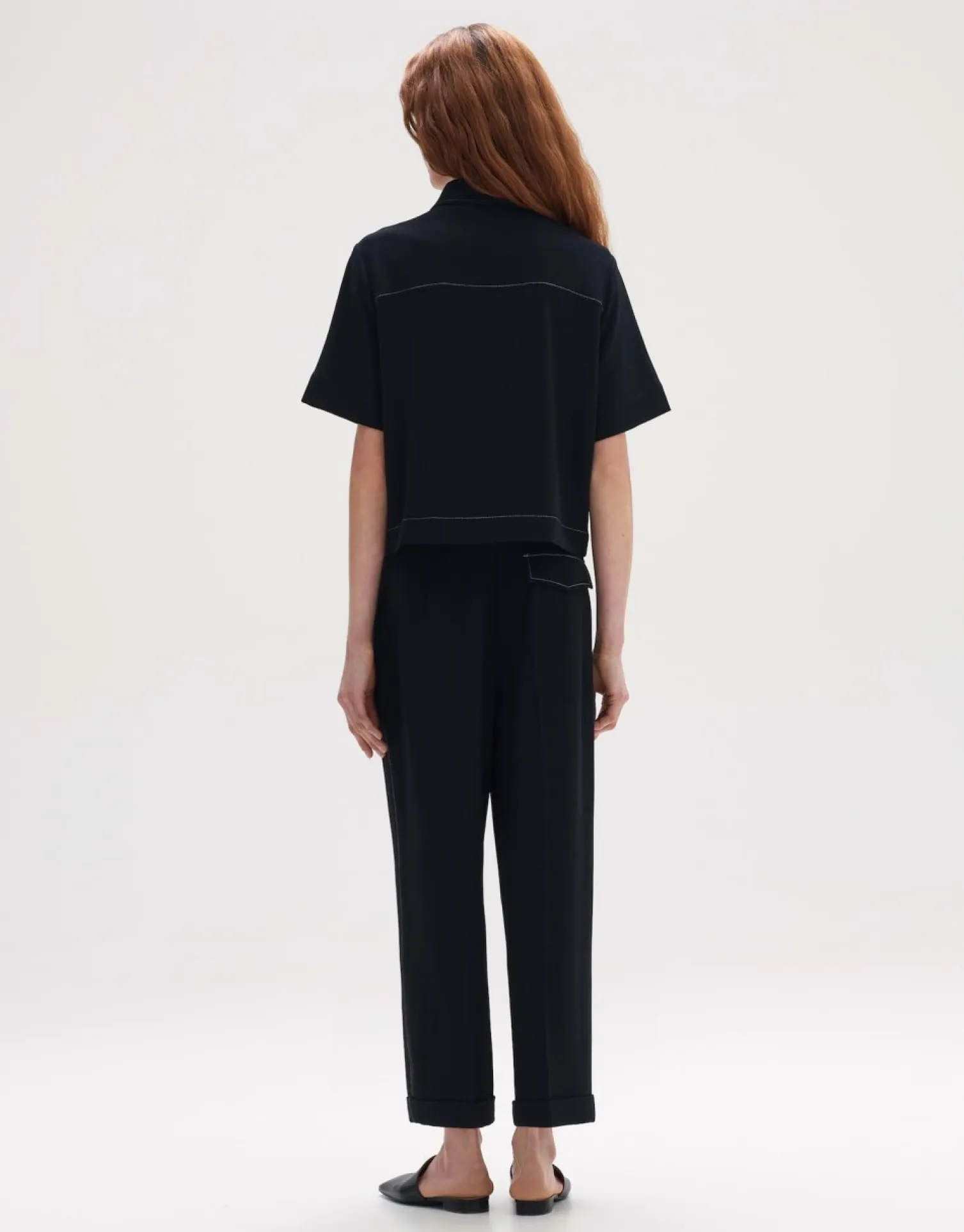 someday Fashion Blouses>Blouse Met Korte Mouwen Femsa Black
