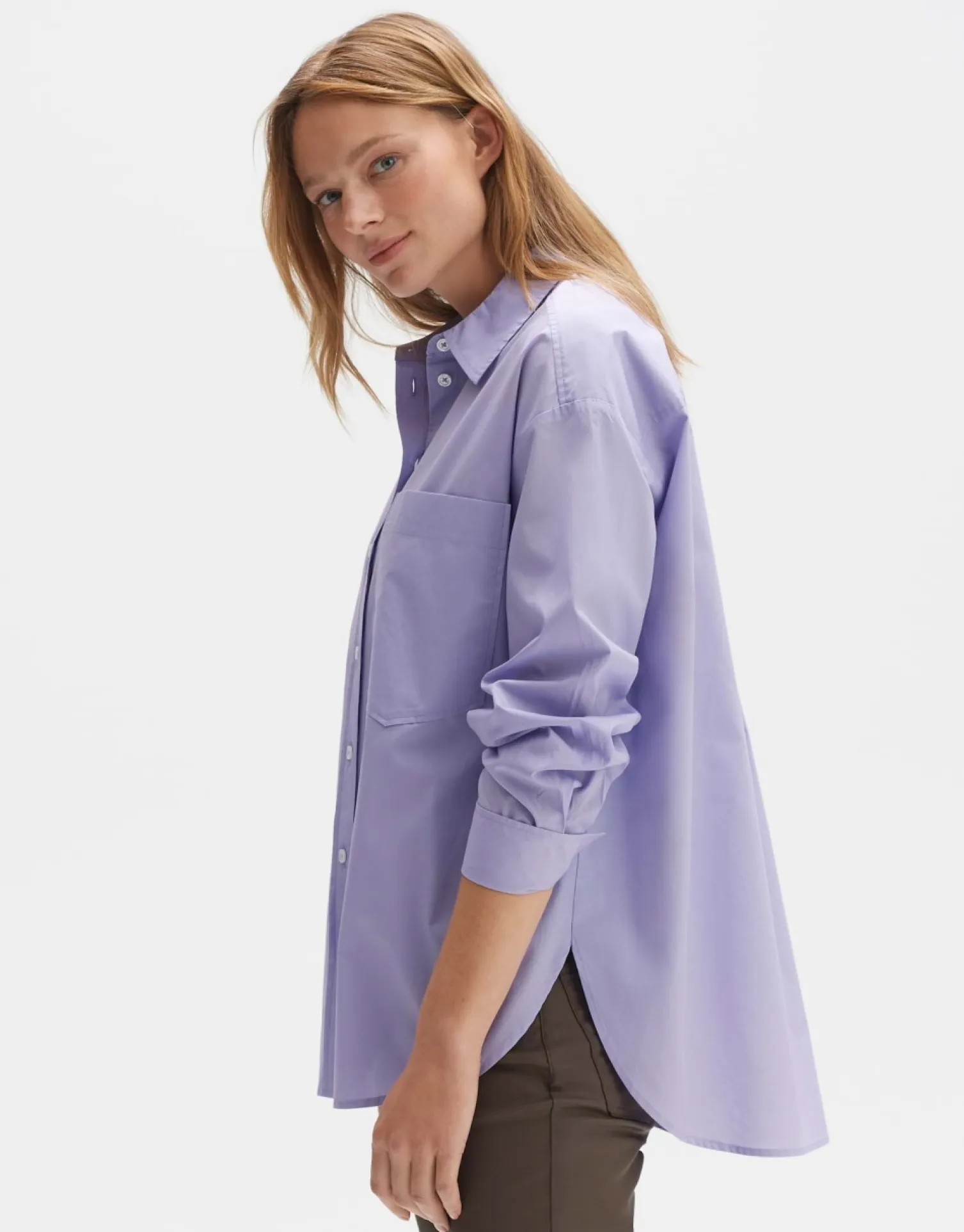 someday Fashion Blouses>Blouse Met Lange Mouwen Freyana Soft Viola