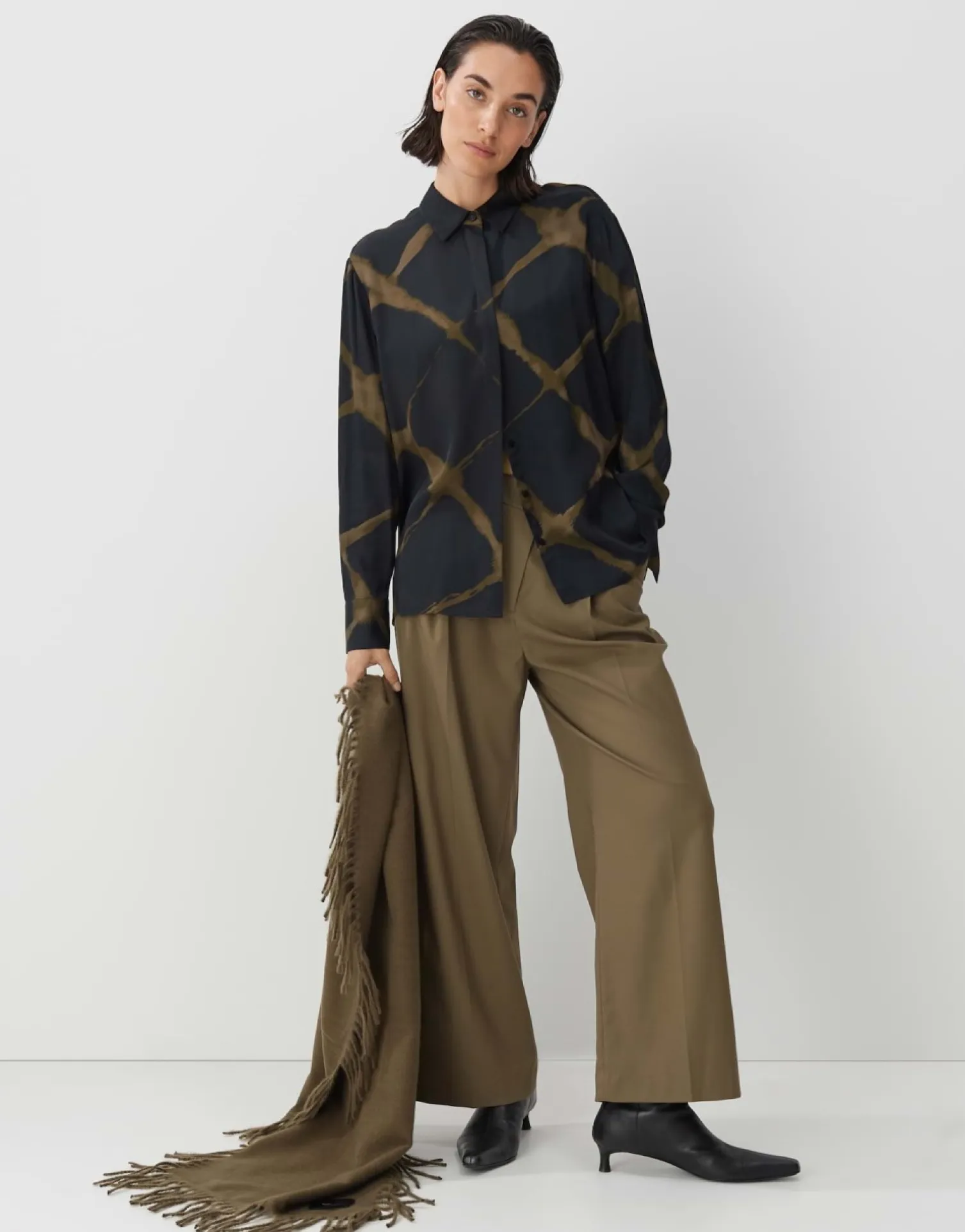 someday Fashion Blouses>Blouse Met Print Zirvana Ocean