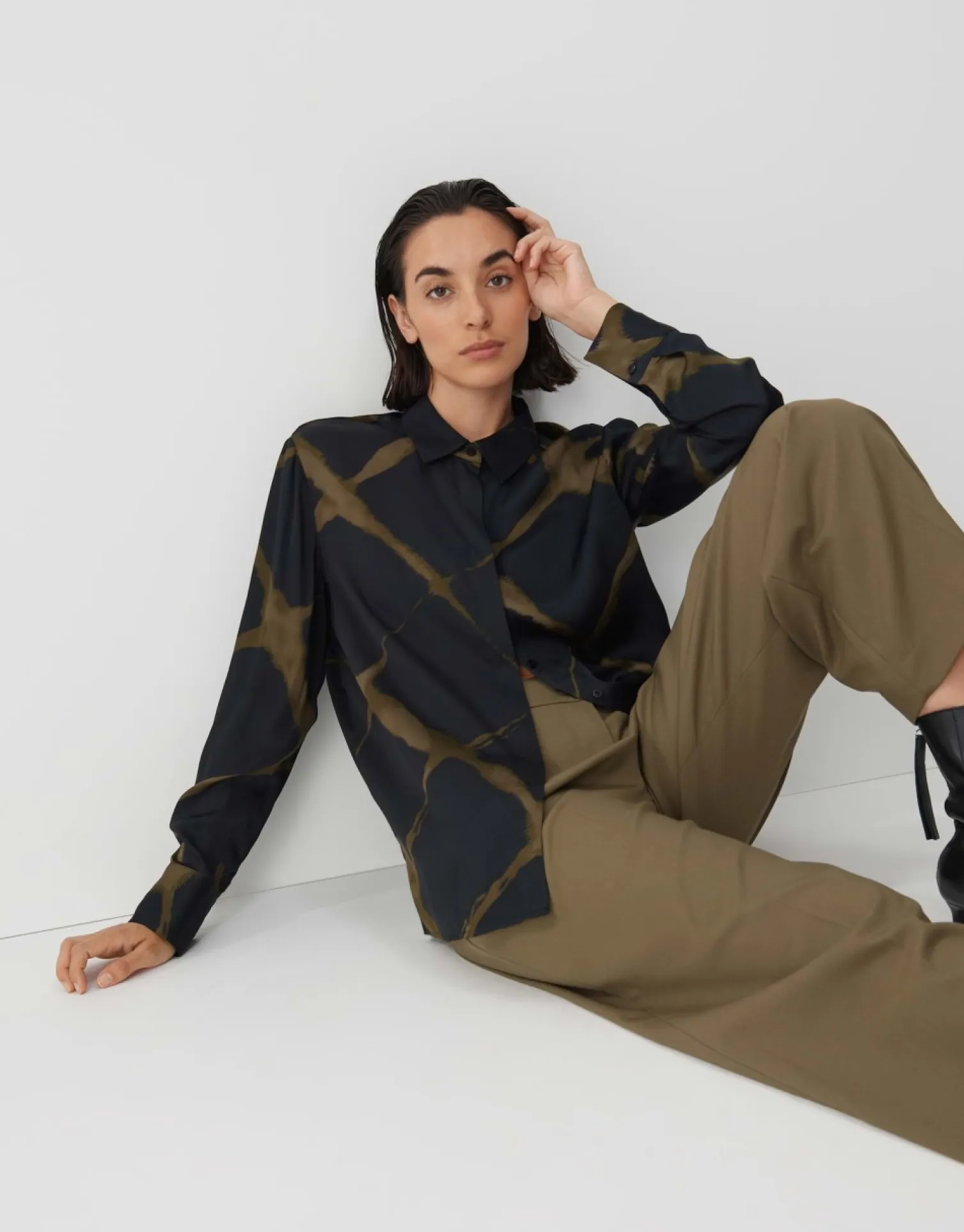 someday Fashion Blouses>Blouse Met Print Zirvana Ocean