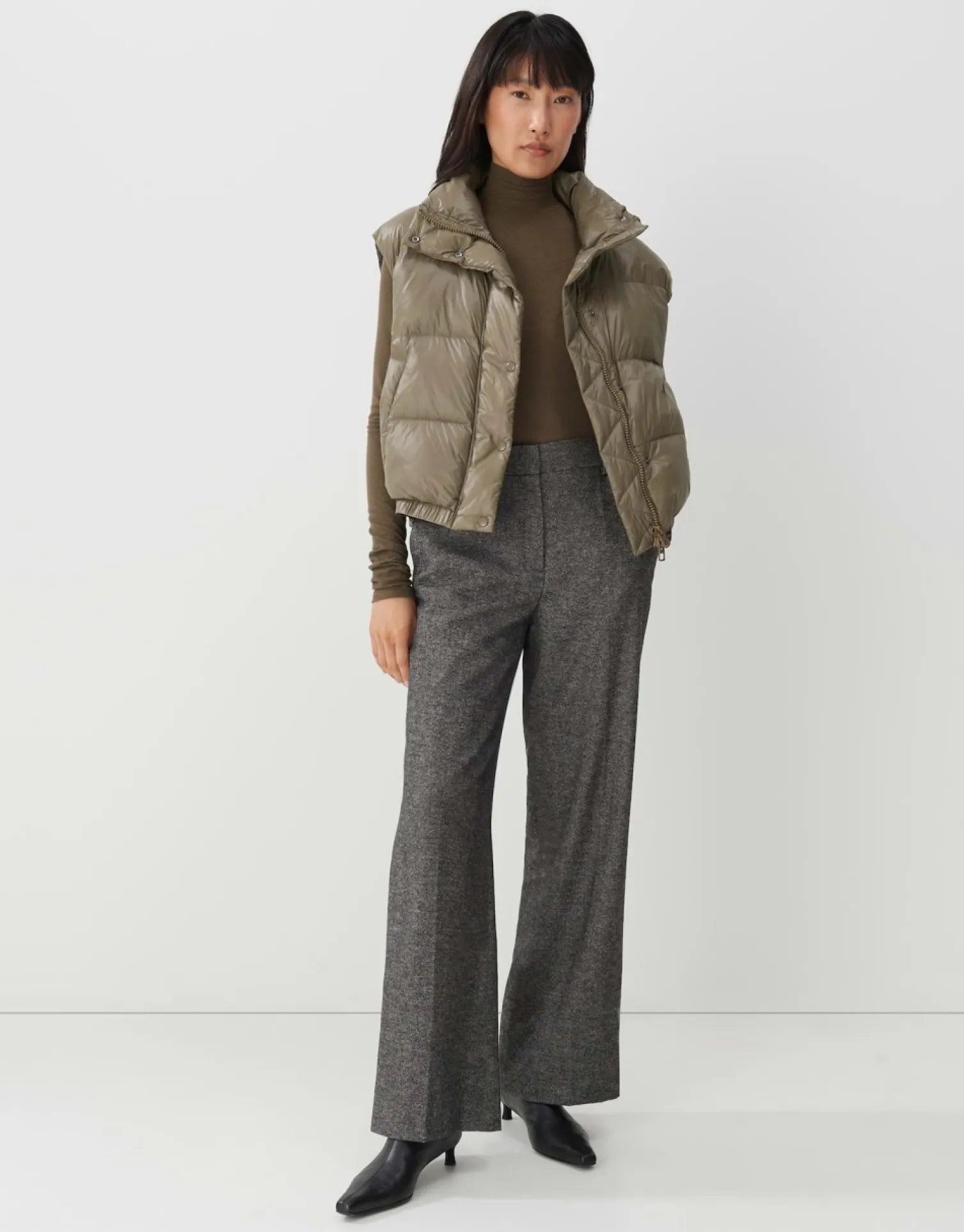 someday Fashion Blazer Vesten>Bodywarmer Vilith Misty Green