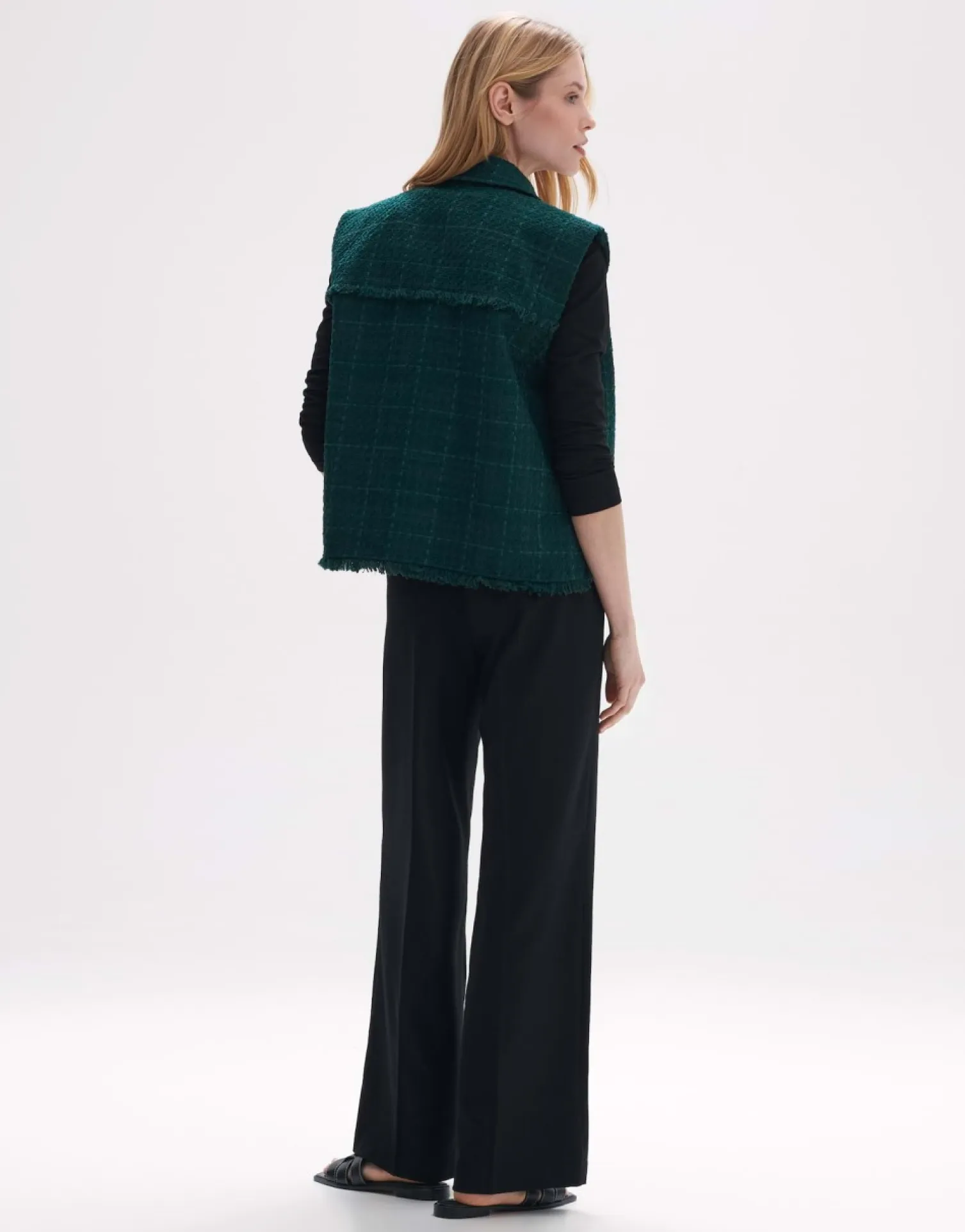 someday Fashion Blazer Vesten>Bodywarmer Wapile Deep Teal