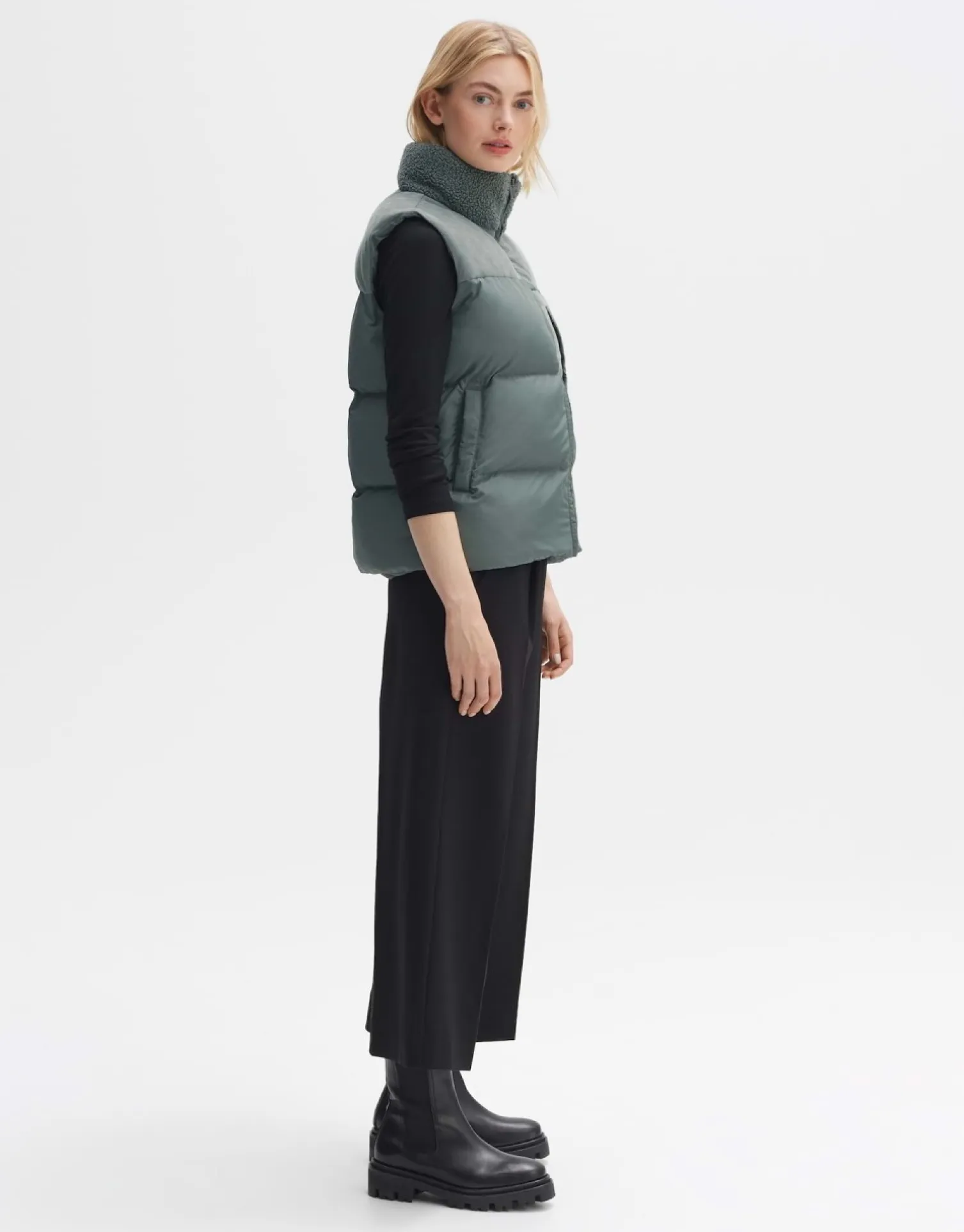 someday Fashion Blazer Vesten>Bodywarmer Waporia Dark Sage