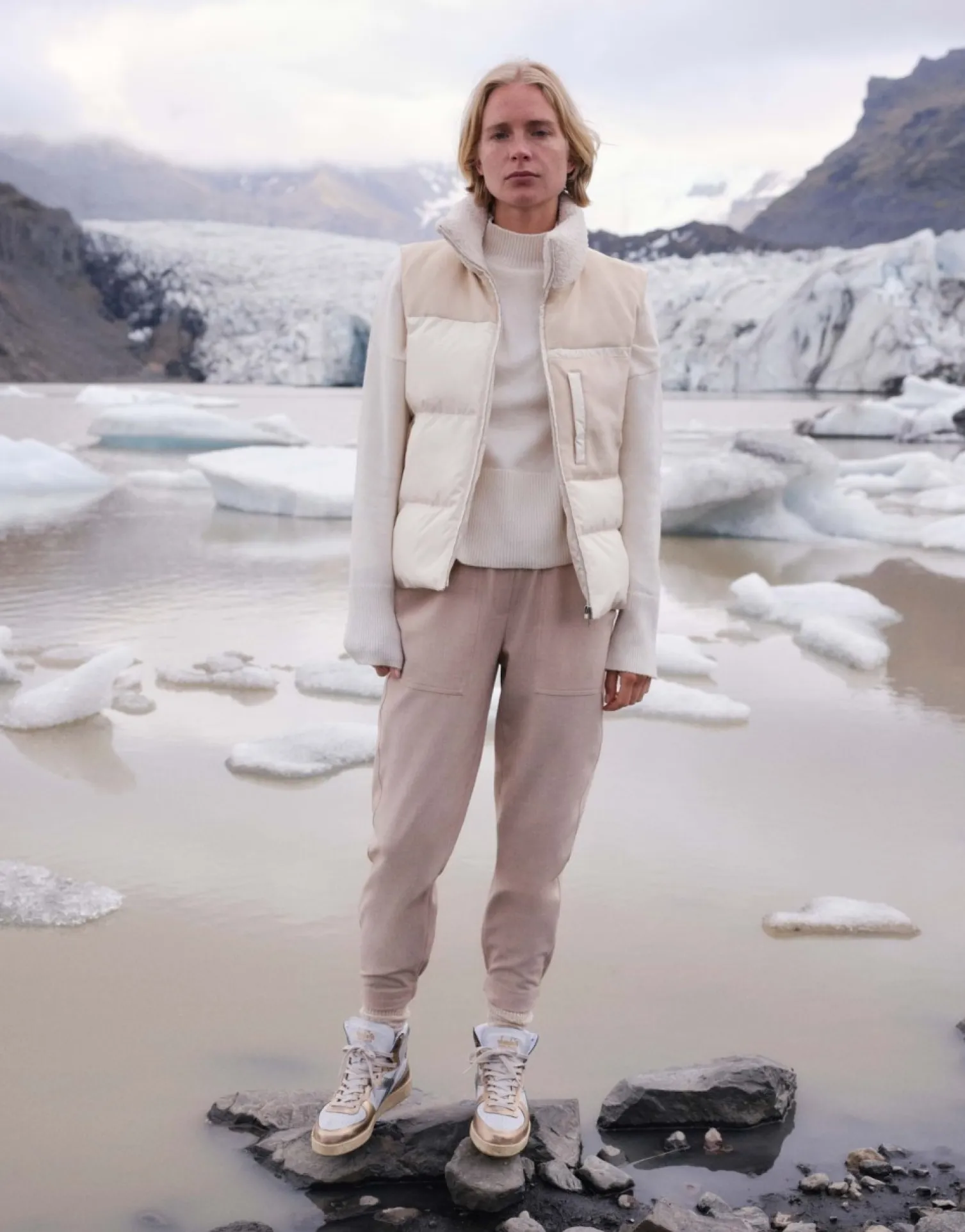 someday Fashion Blazer Vesten>Bodywarmer Waporia Soft Cream
