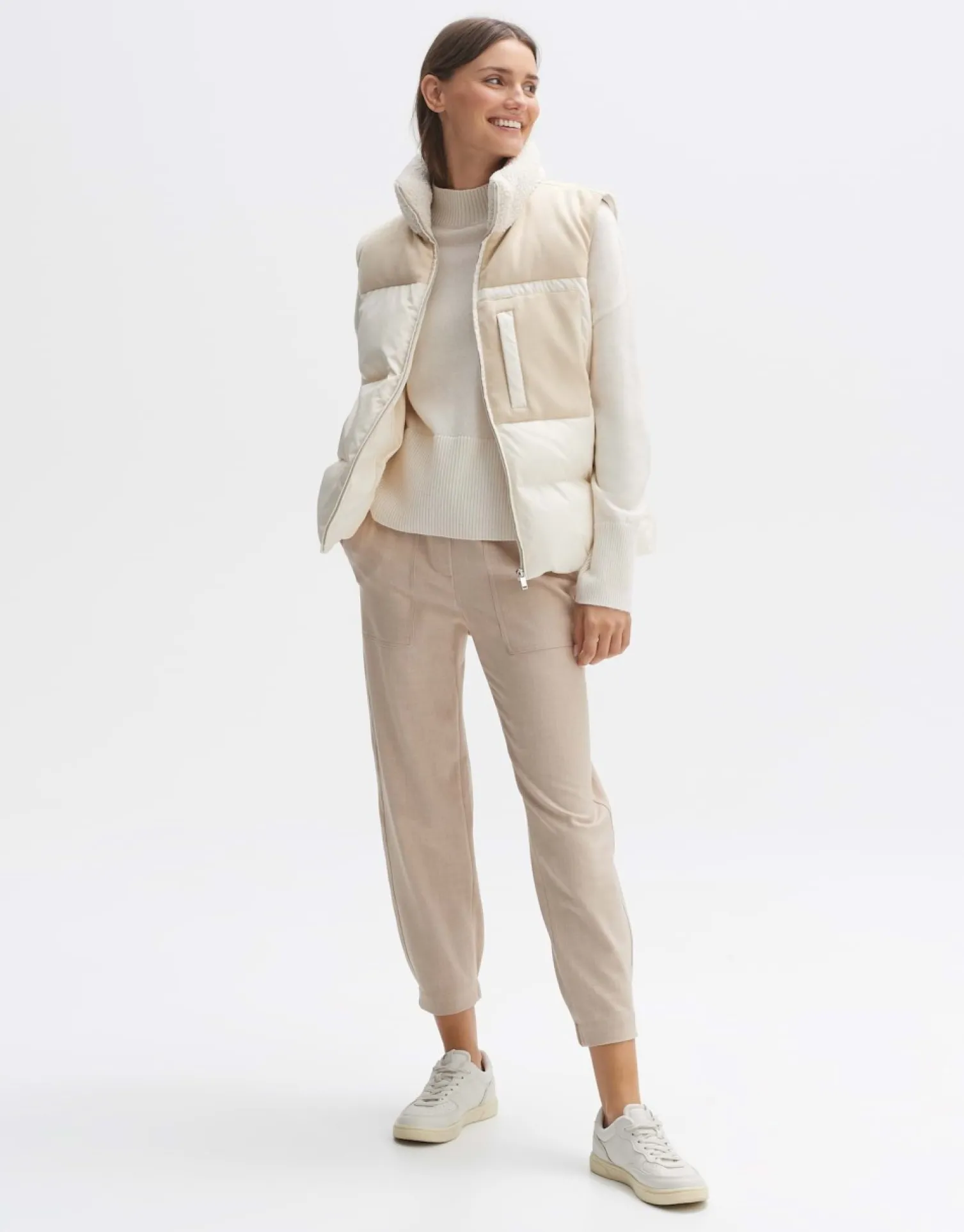 someday Fashion Blazer Vesten>Bodywarmer Waporia Soft Cream