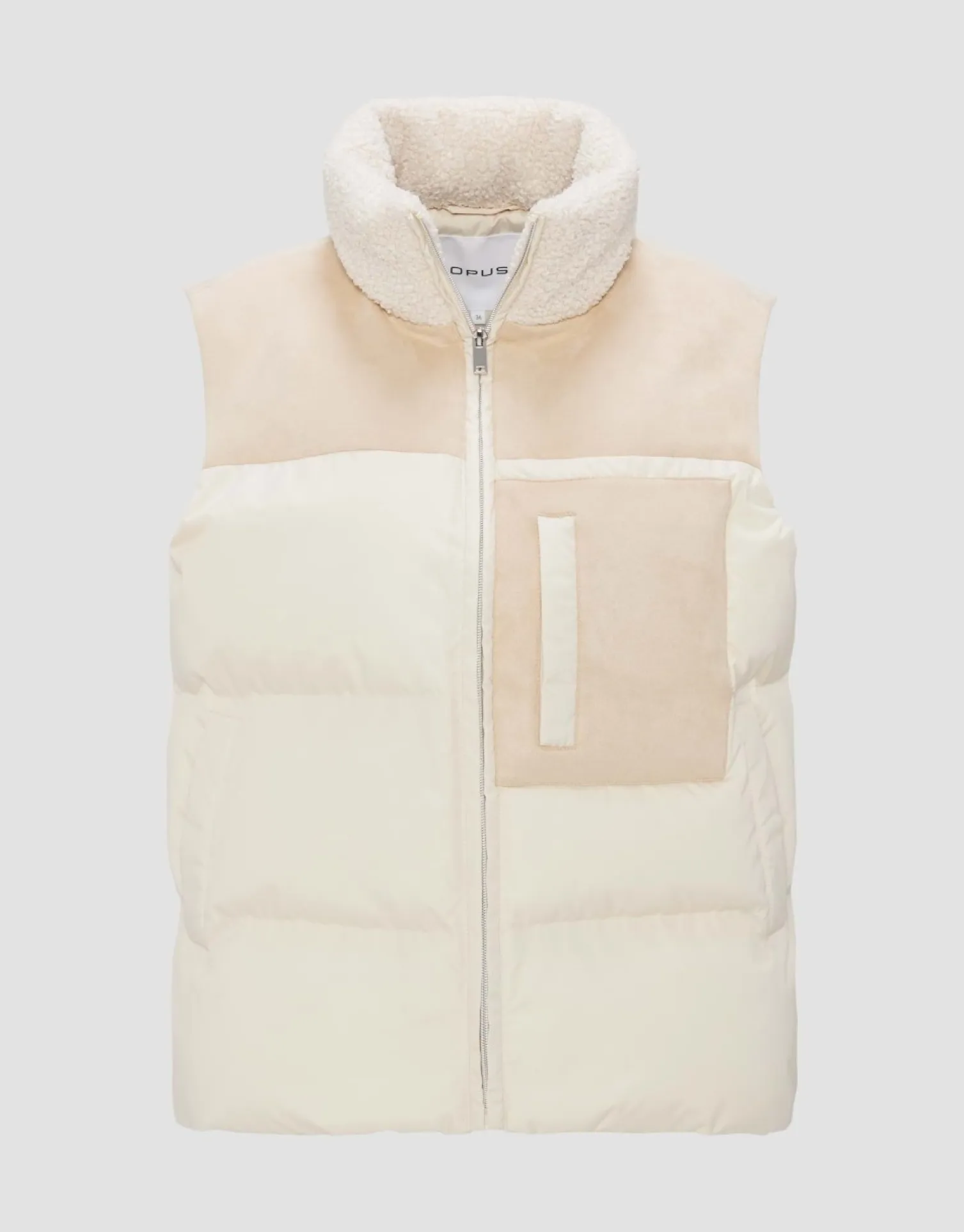 someday Fashion Blazer Vesten>Bodywarmer Waporia Soft Cream