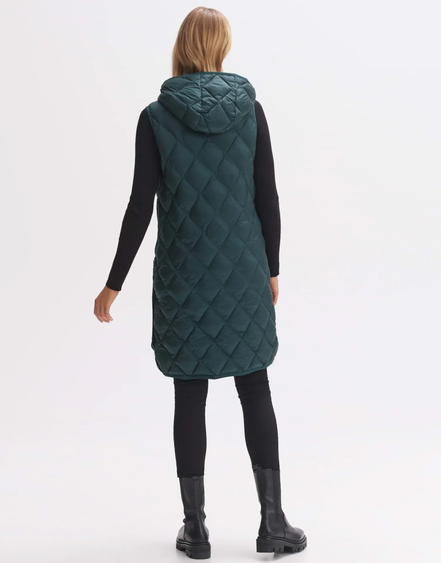 someday Fashion Blazer Vesten>Bodywarmer Wiamant Deep Teal