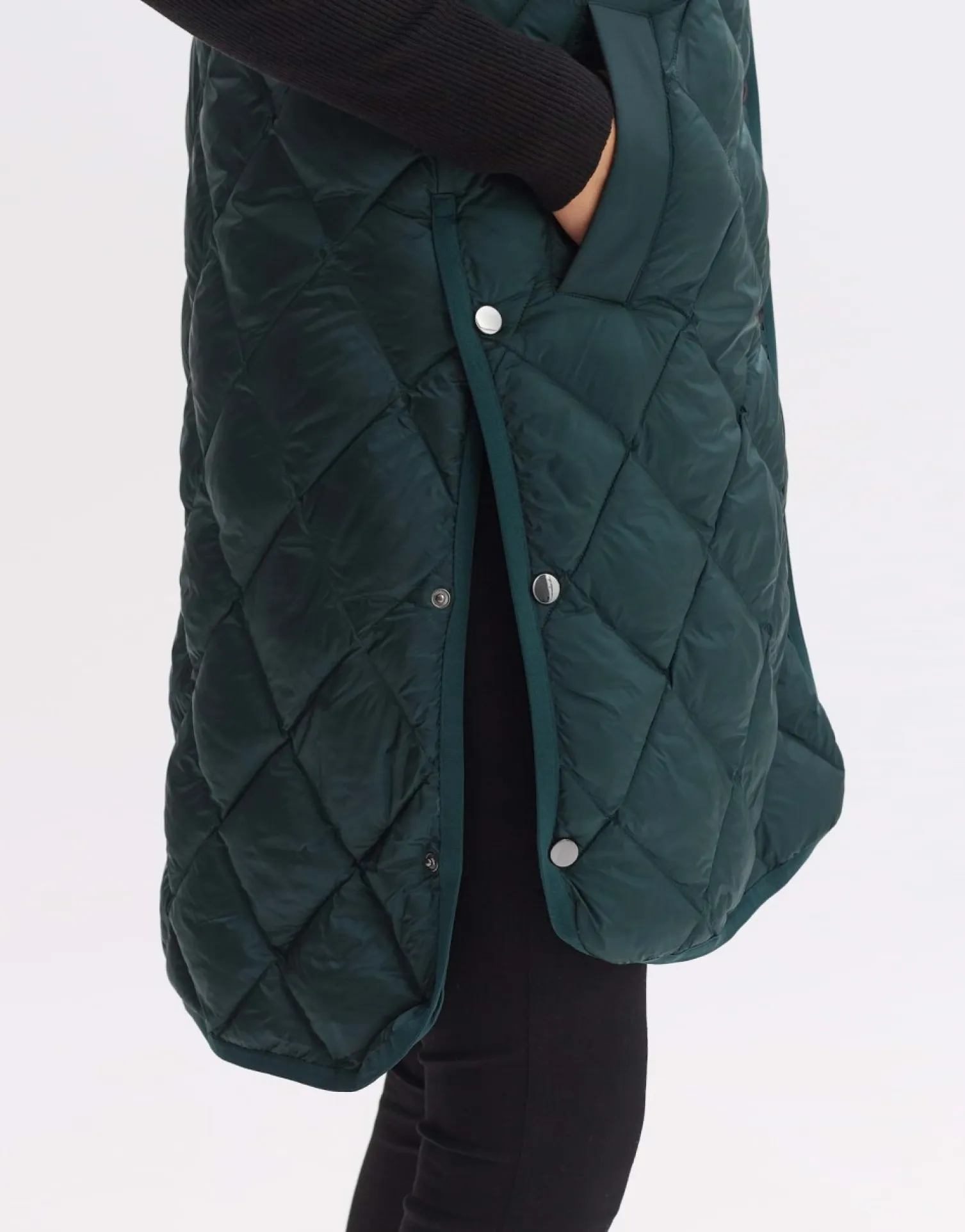 someday Fashion Blazer Vesten>Bodywarmer Wiamant Deep Teal