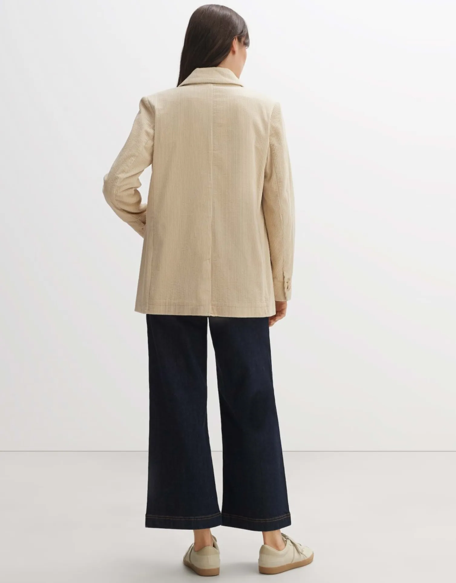 someday Fashion Blazer Vesten>Cordblazer Jesala Cloud Cream