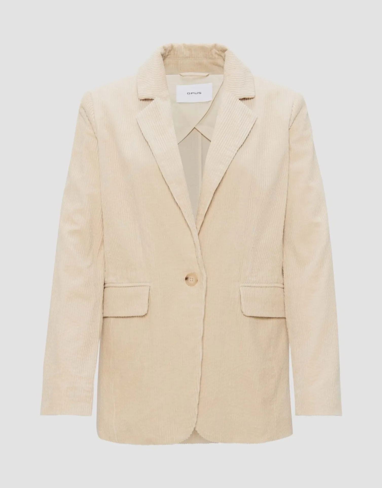someday Fashion Blazer Vesten>Cordblazer Jesala Cloud Cream