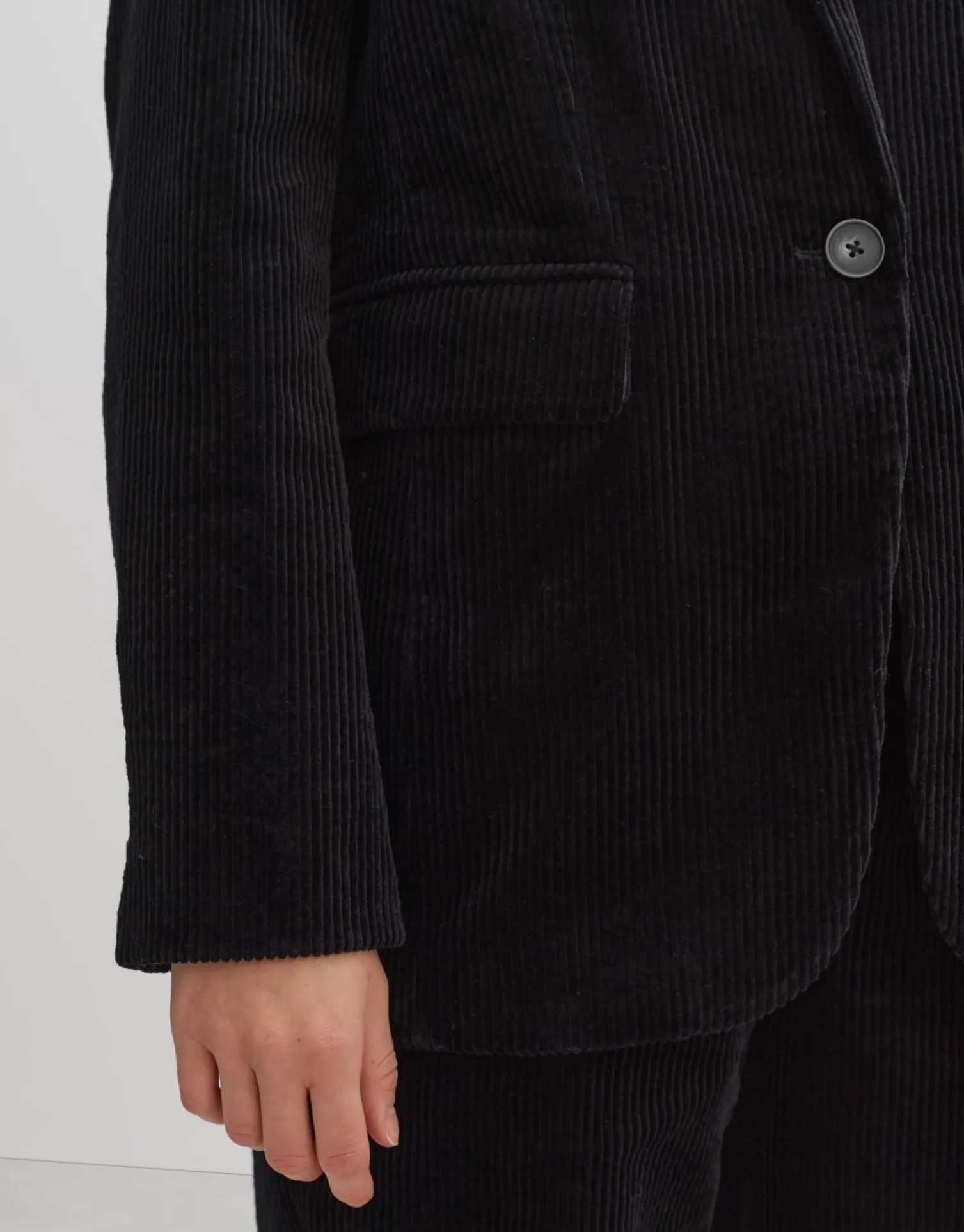 someday Fashion Blazer Vesten>Cordblazer Jesala Black