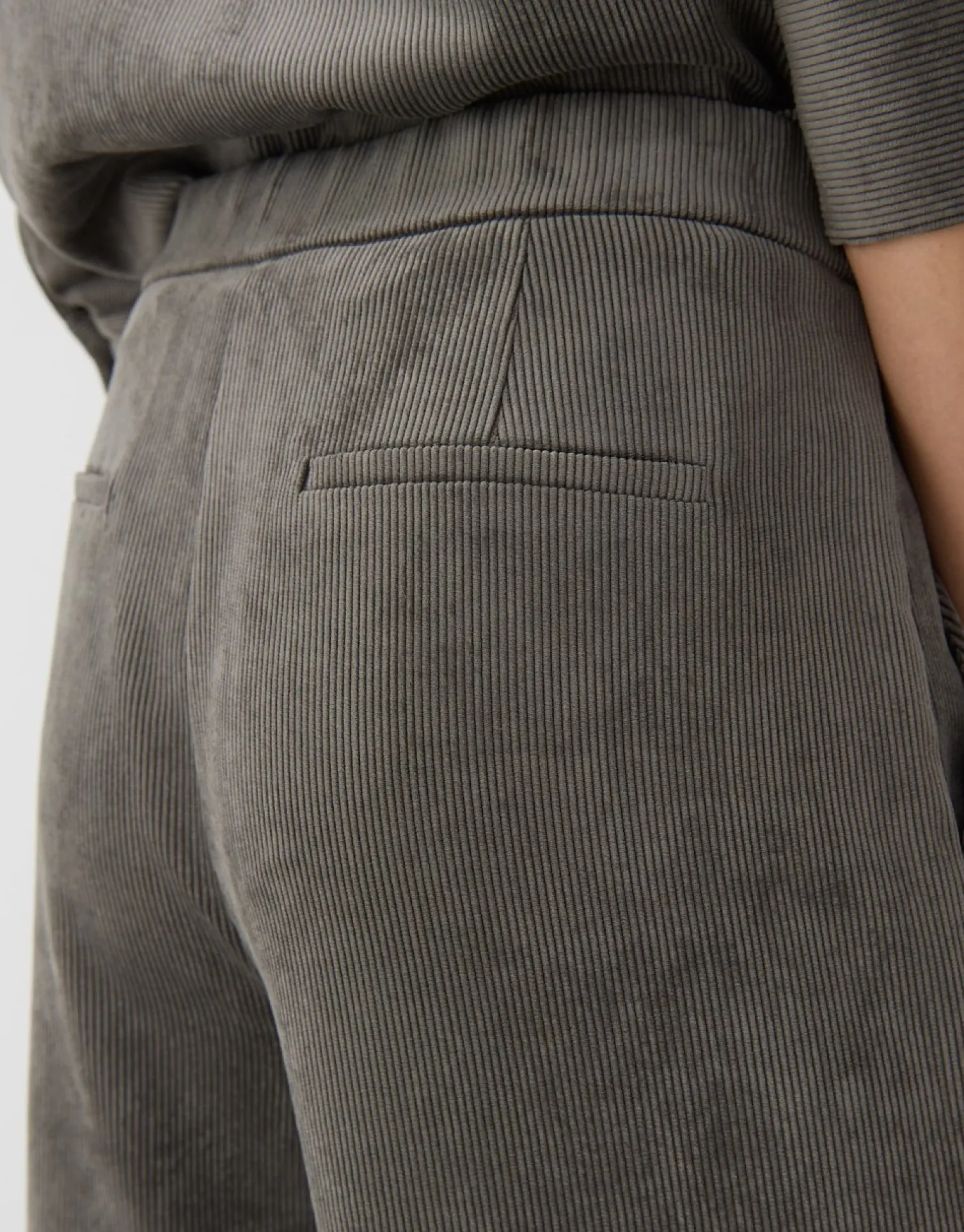someday Fashion Broeken>Cordbroek Cabien Misty Green
