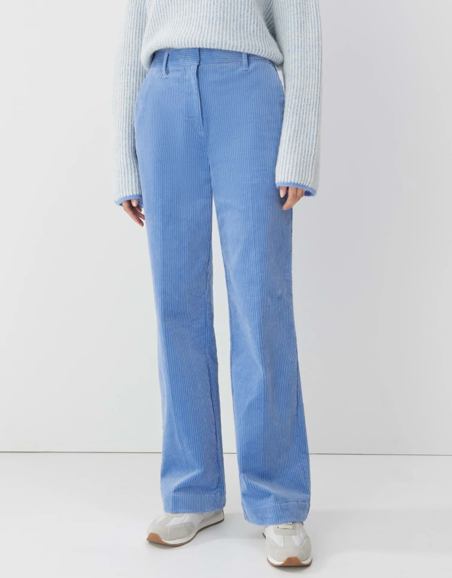 someday Fashion Broeken>Cordbroek Corluna Balance Blue