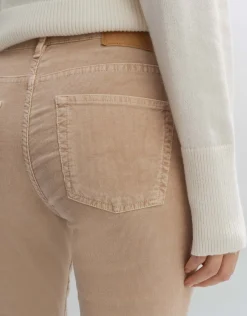 someday Fashion Broeken>Cordbroek Evita Finecord Macadamia
