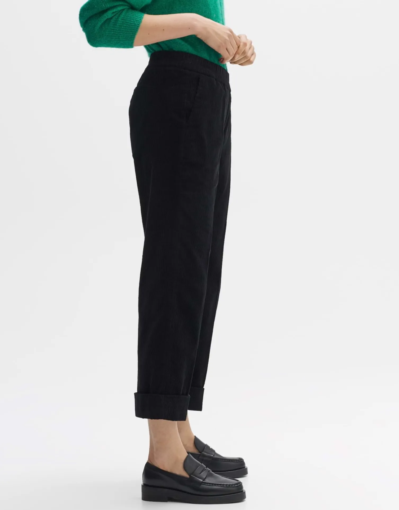 someday Fashion Broeken>Cordbroek Masno Black