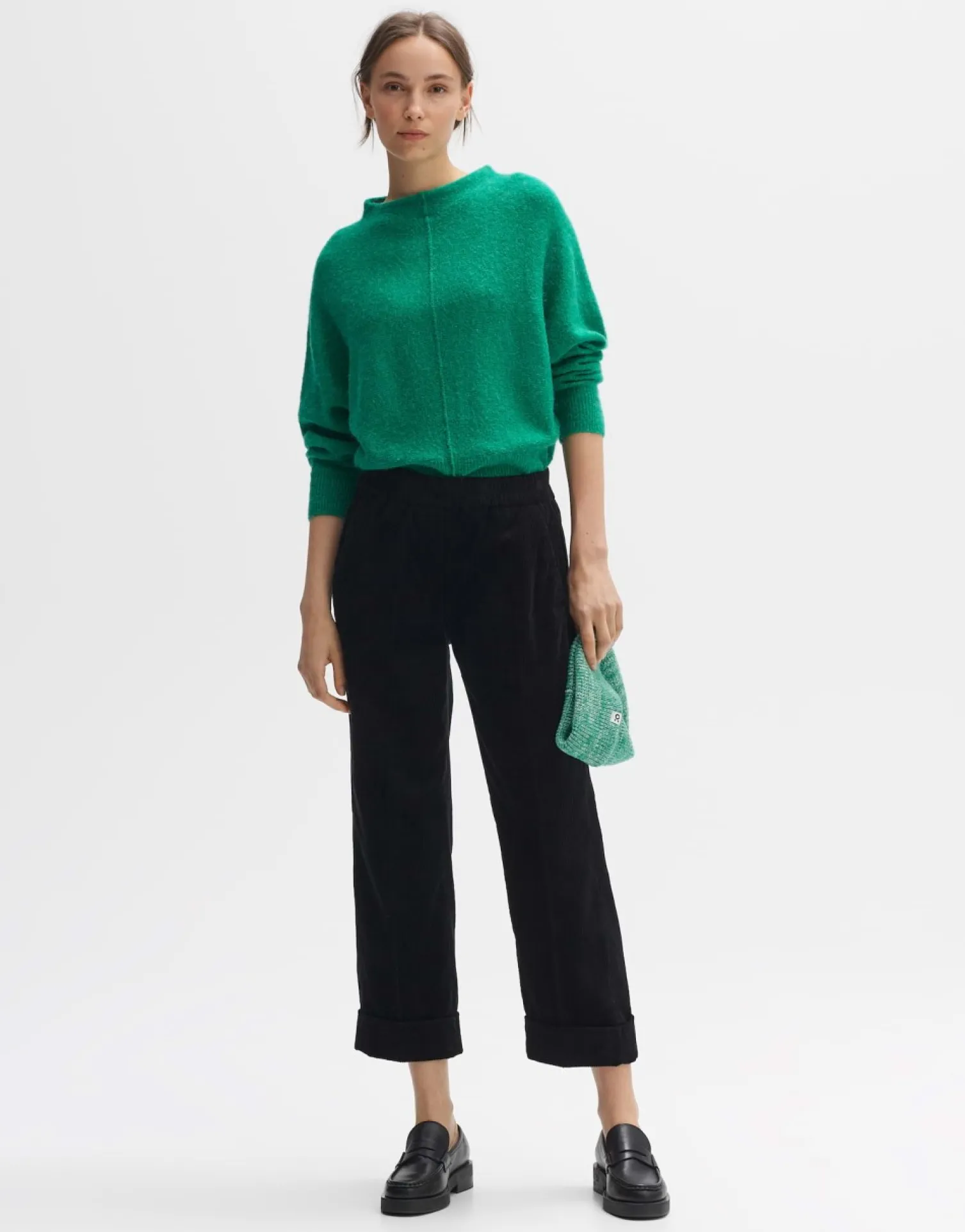 someday Fashion Broeken>Cordbroek Masno Black