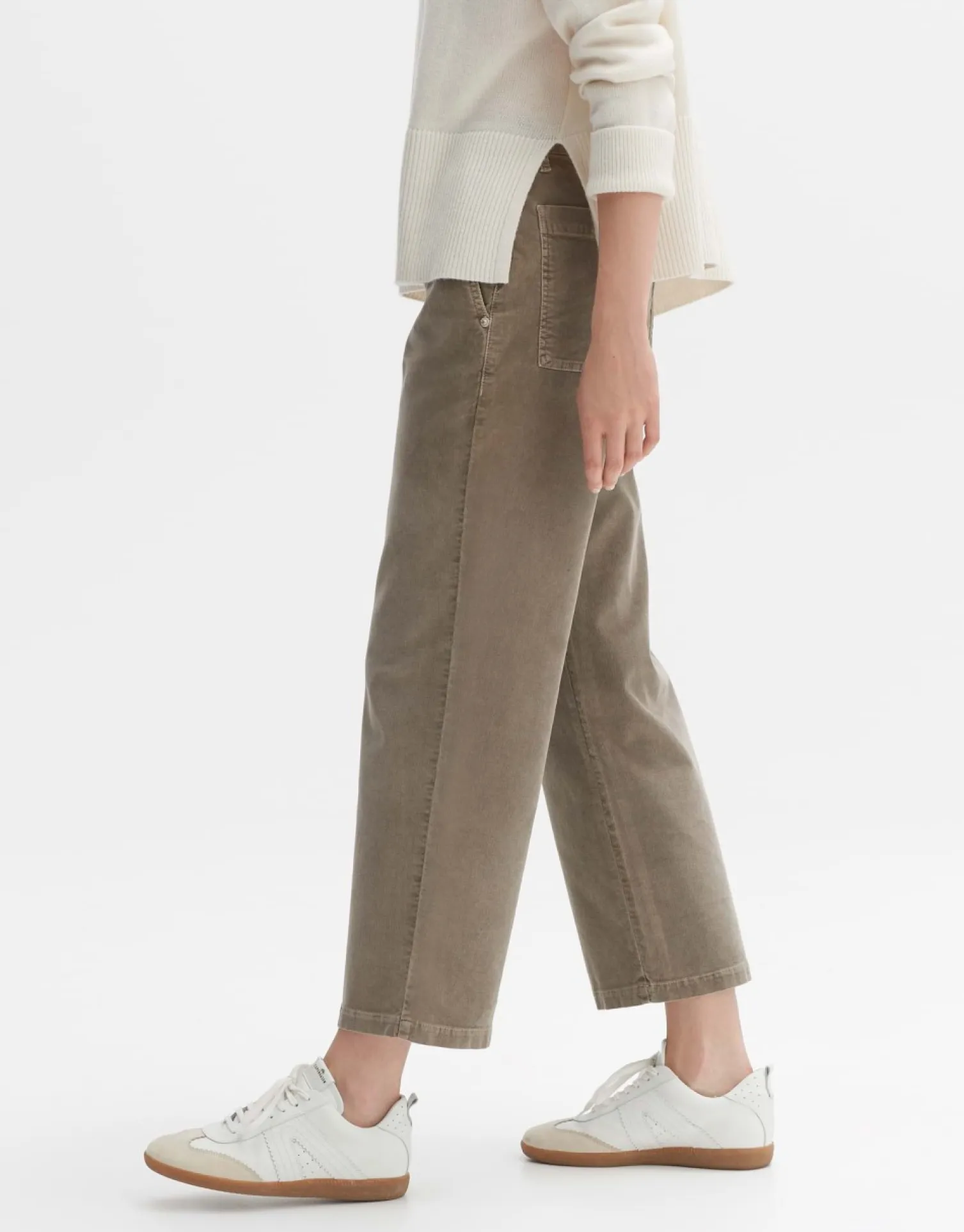 someday Fashion Broeken>Cordbroek Mokoti Cargo Sandalwood