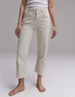 someday Fashion Jeans>Cropped Straight Jeans Momito Color Natural Glaze