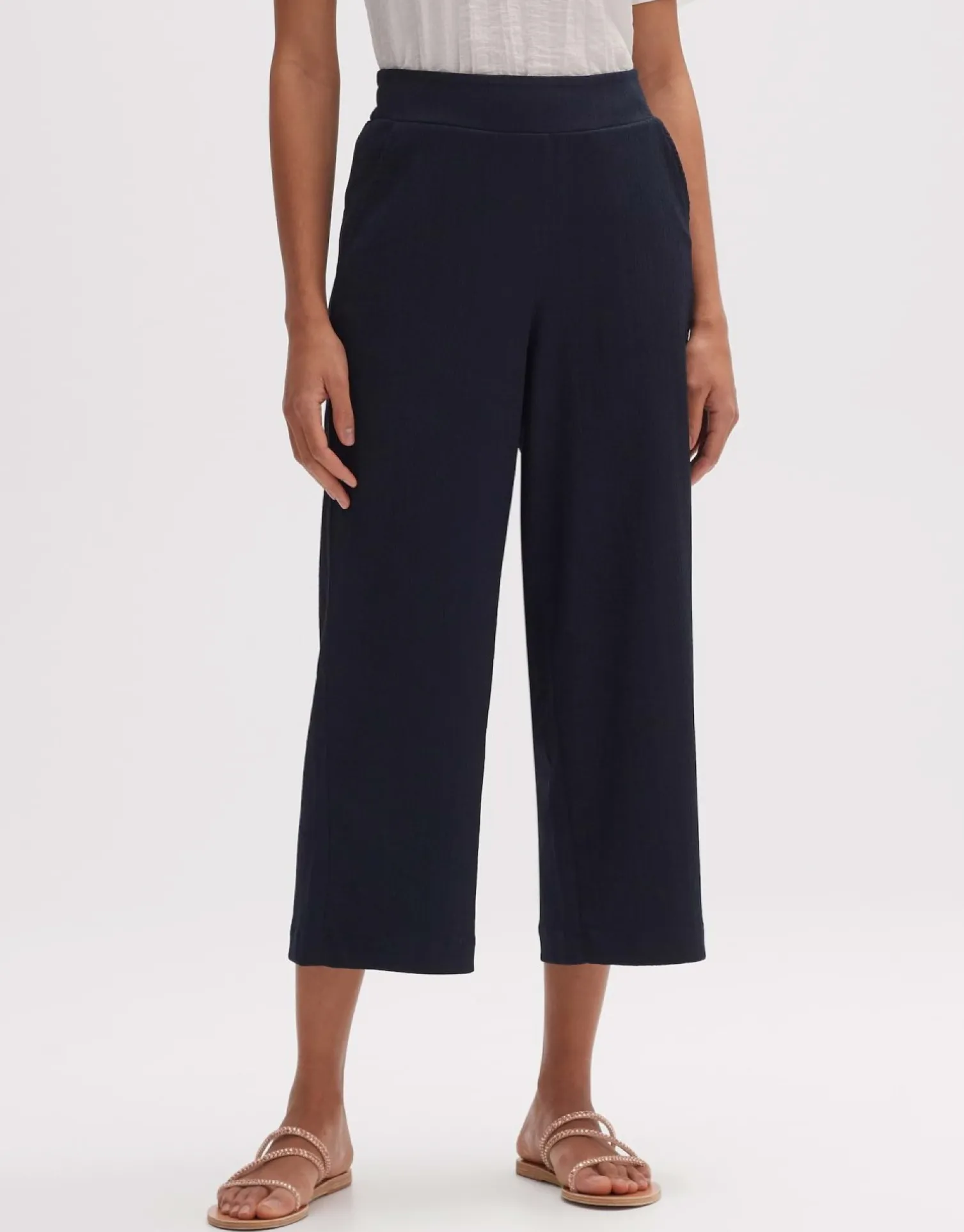 someday Fashion Broeken>Culotte Meltiko Coal Blue