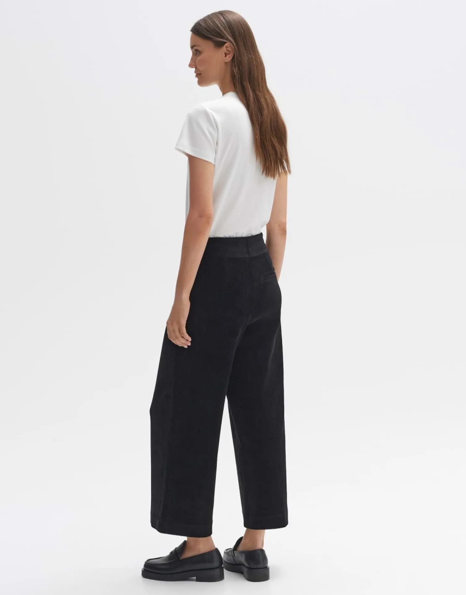someday Fashion Broeken>Culotte Misha Corduroy Black