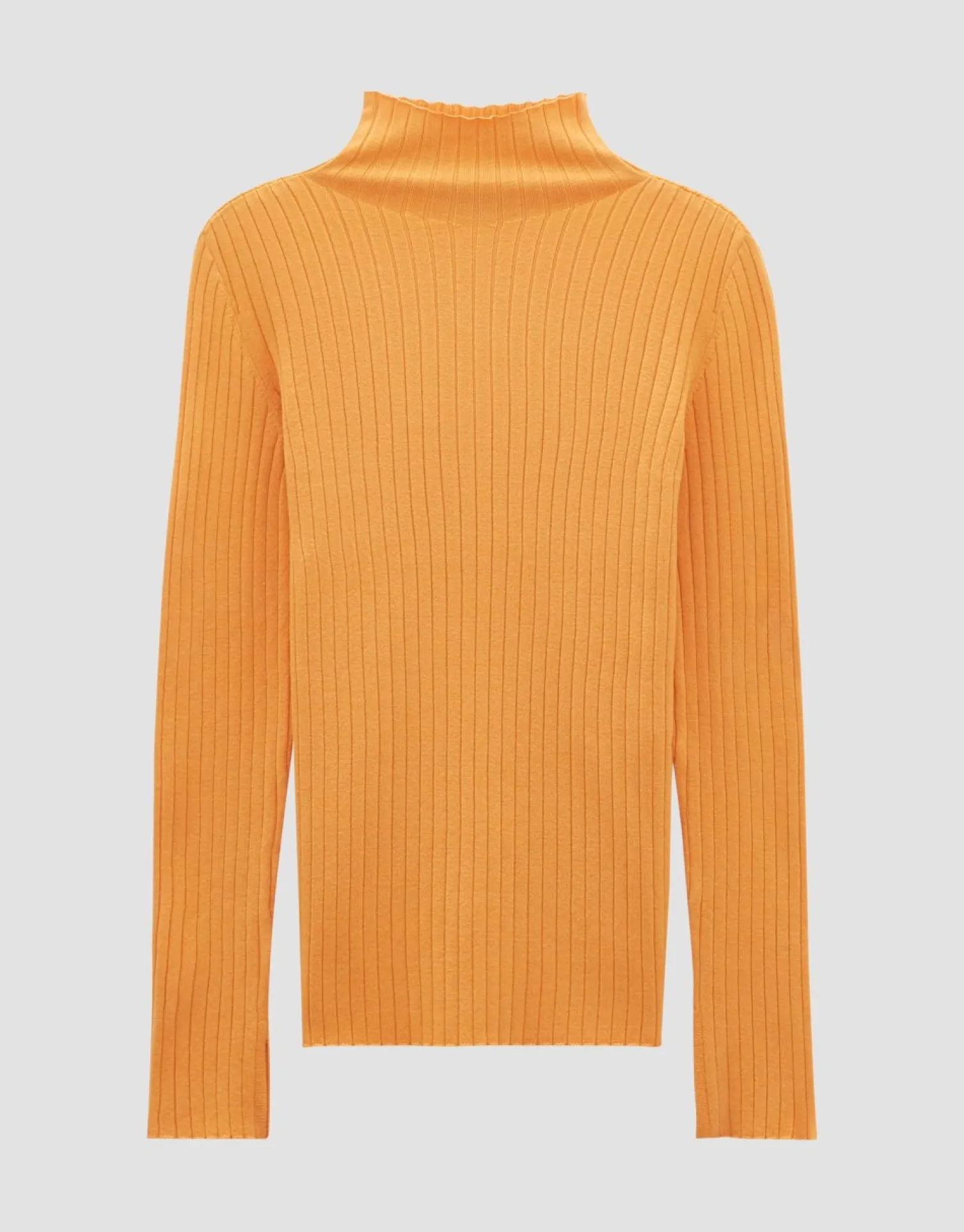someday Fashion Gebreide Items>Fijngebreide Trui Tippi Crush Orange