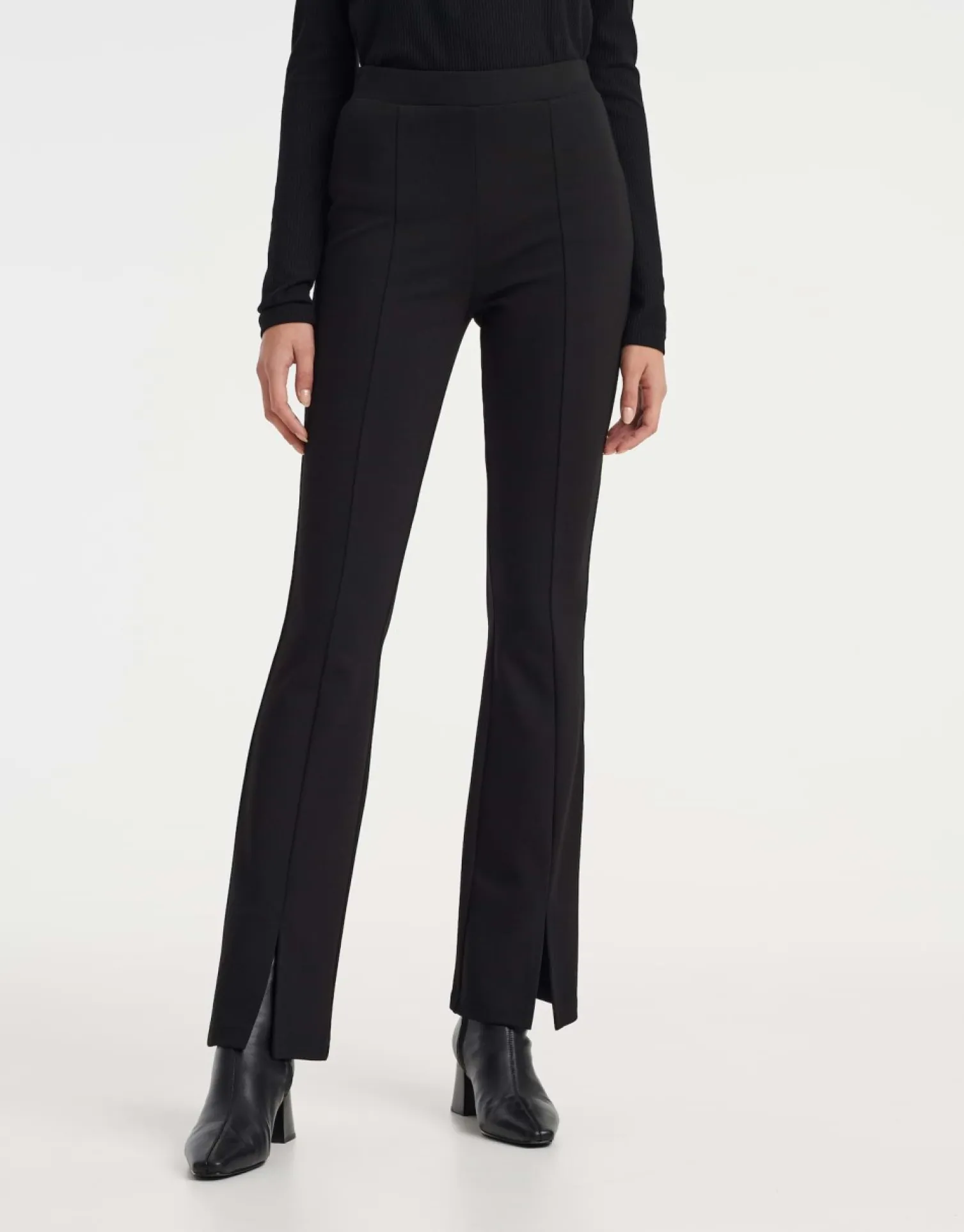 someday Fashion Broeken>Flared Pants Enyta Black