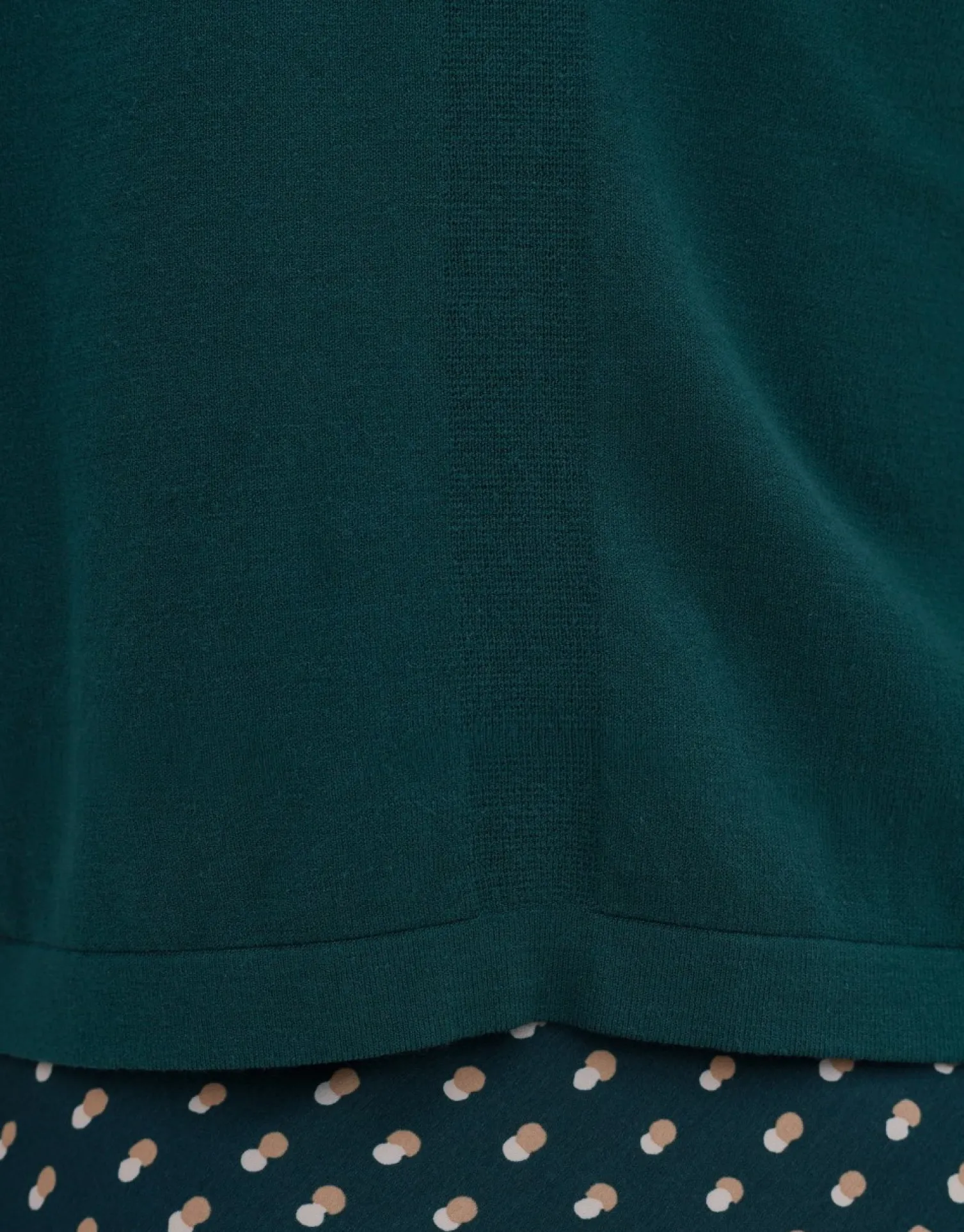 someday Fashion Gebreide Items>Gebreid T-Shirt Pinu Deep Teal