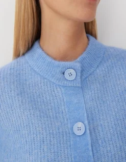someday Fashion Gebreide Items>Gebreid Vest Tesha Balance Blue