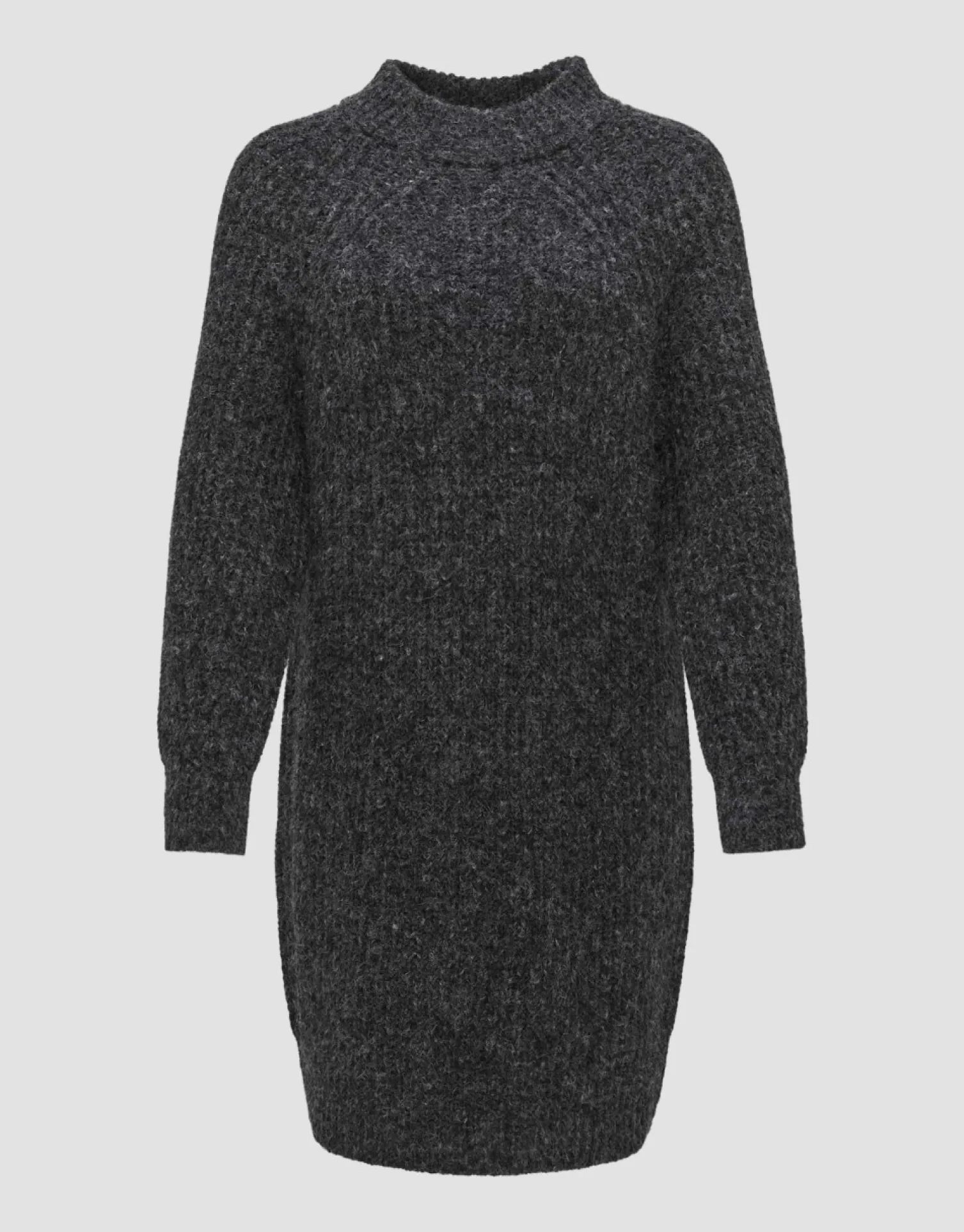 someday Fashion Jurken Rokken>Gebreide Jurk Wetrissi Graphite Glaze