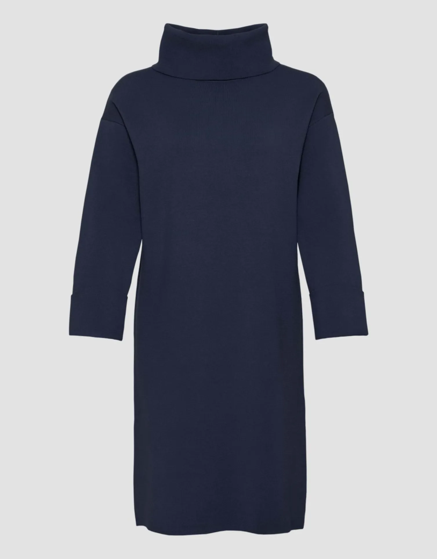 someday Fashion Jurken Rokken>Gebreide Jurk Wipino Coal Blue