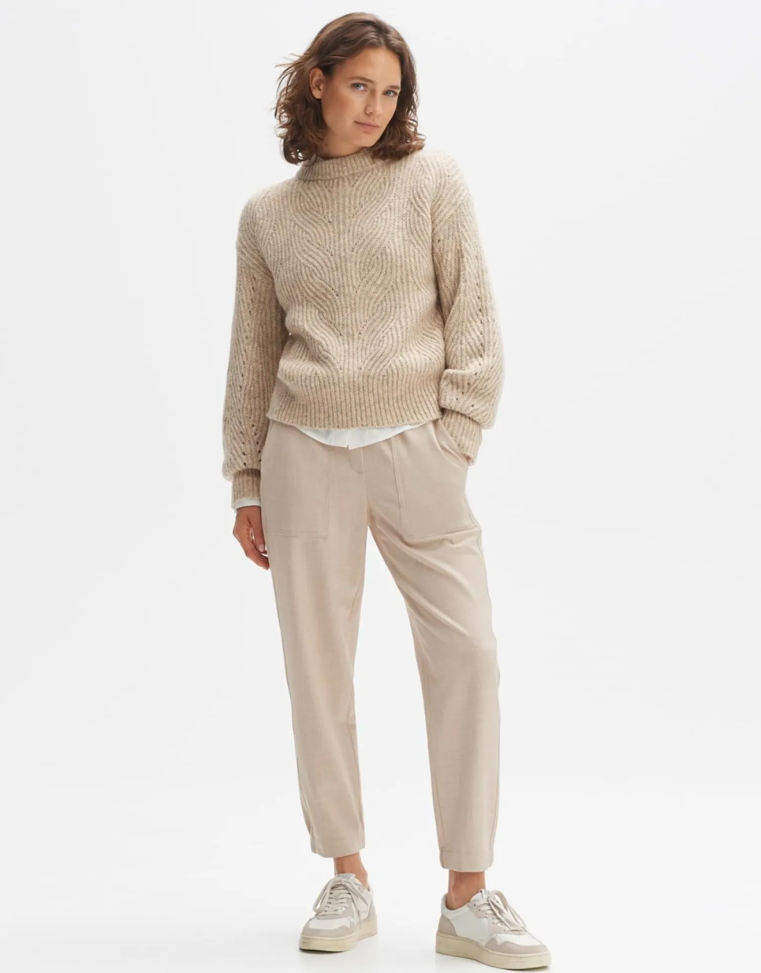 someday Fashion Gebreide Items>Gebreide Trui Pojama Macadamia