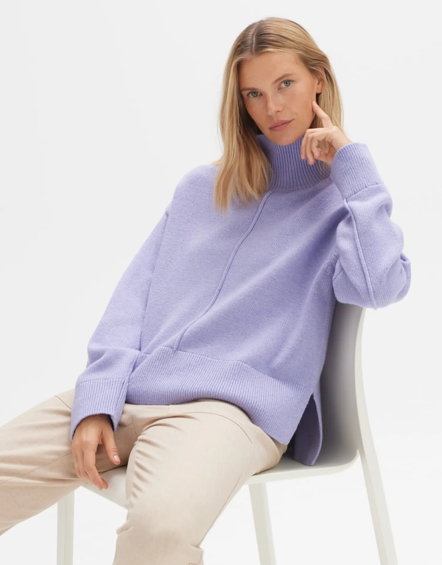 someday Fashion Gebreide Items>Gebreide Trui Pupali Soft Viola