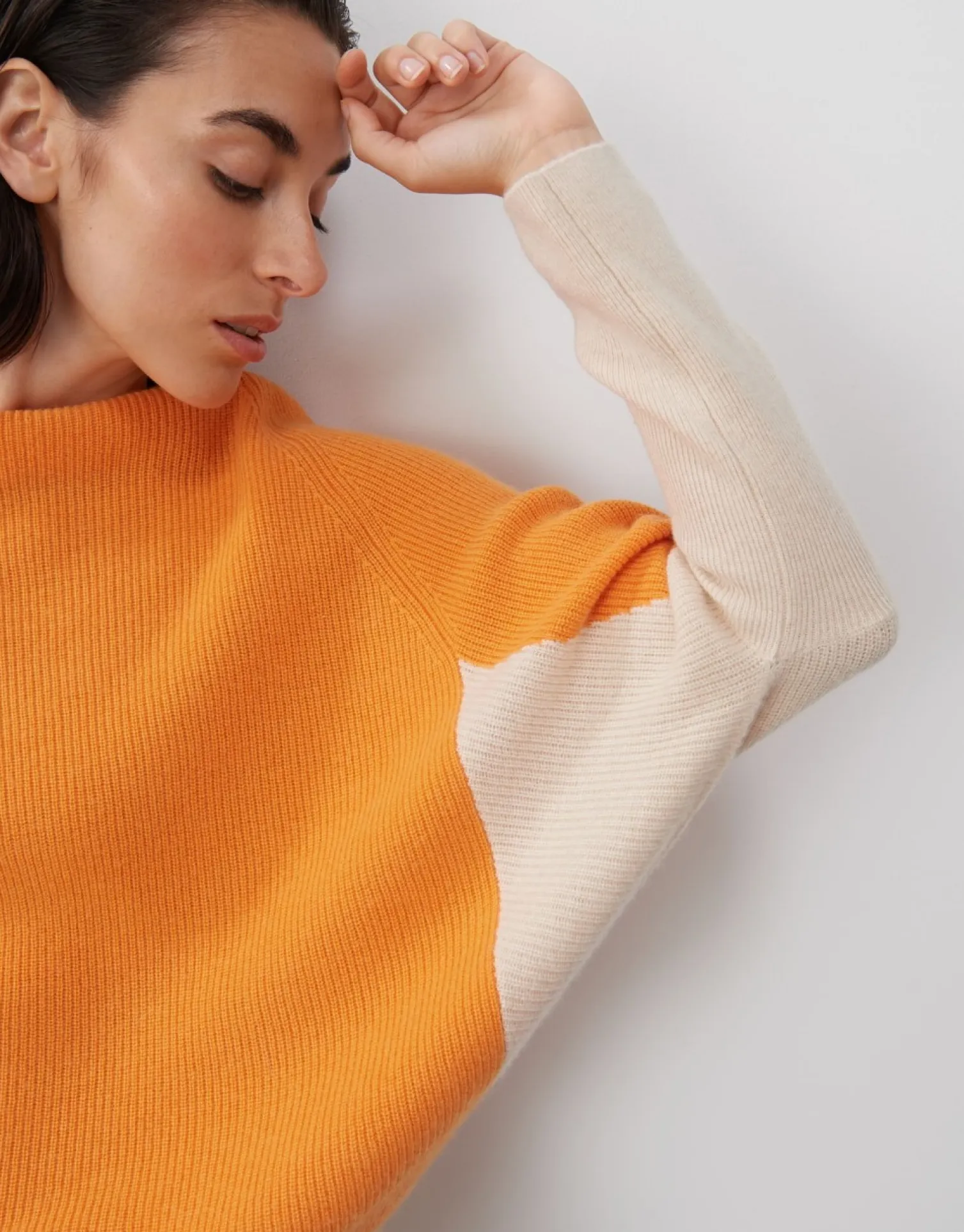 someday Fashion Gebreide Items>Gebreide Trui Tosamy Crush Orange