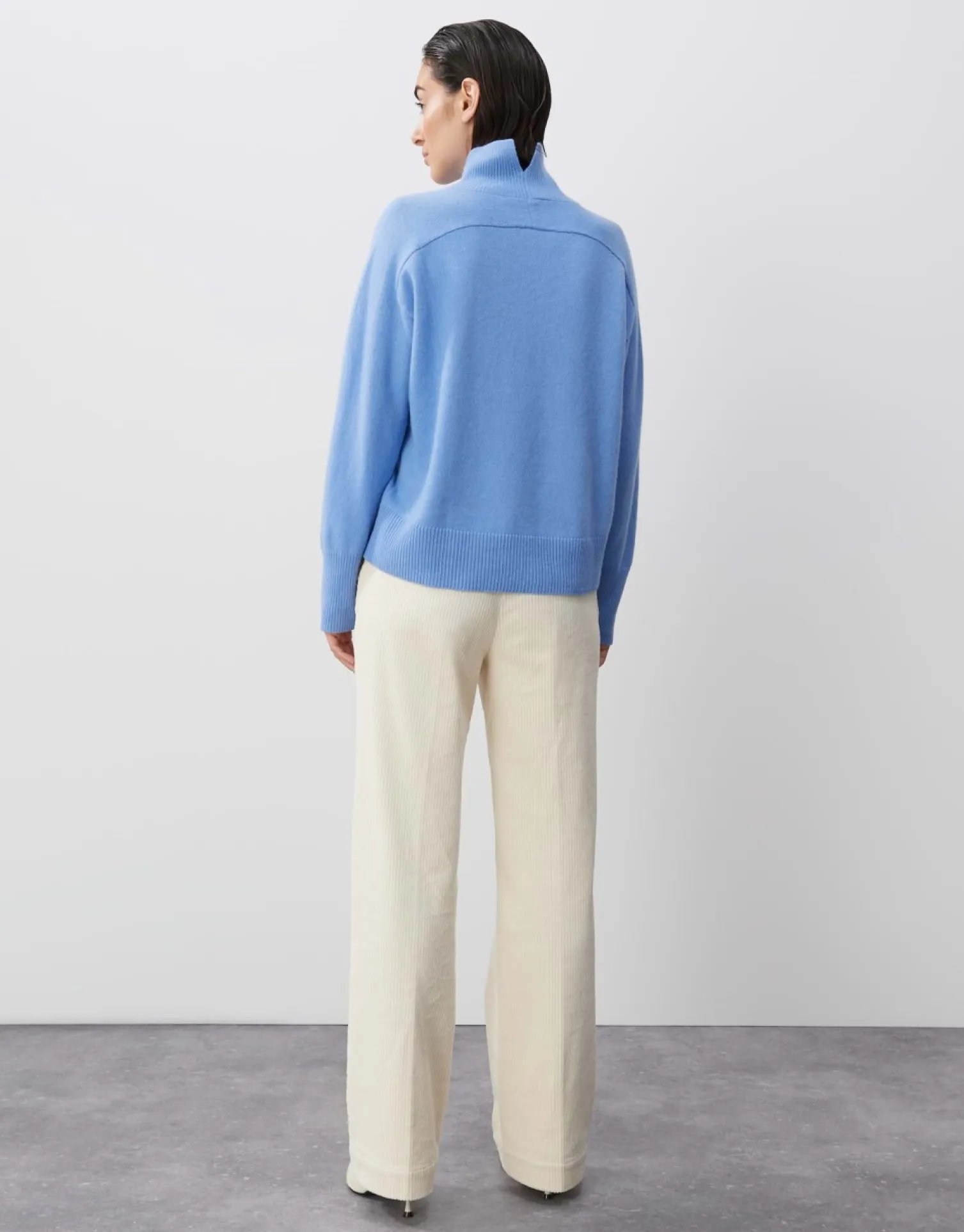 someday Fashion Gebreide Items>Gebreide Trui Tulia Balance Blue