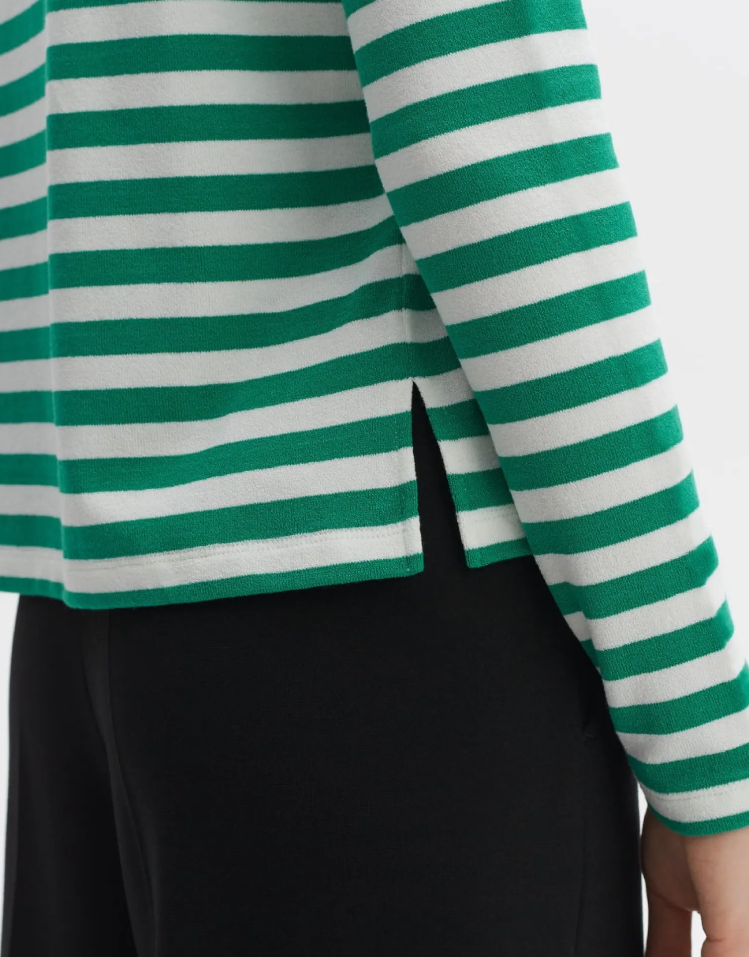 someday Fashion Shirts>Gestreept Shirt Suraso Pepper Green