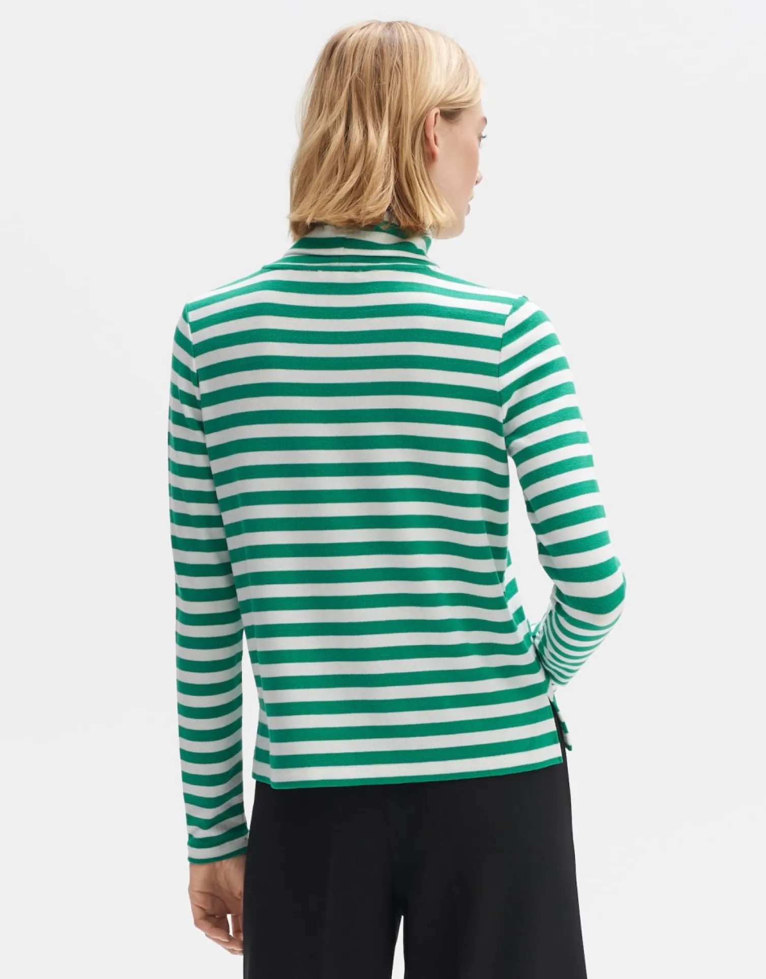 someday Fashion Shirts>Gestreept Shirt Suraso Pepper Green