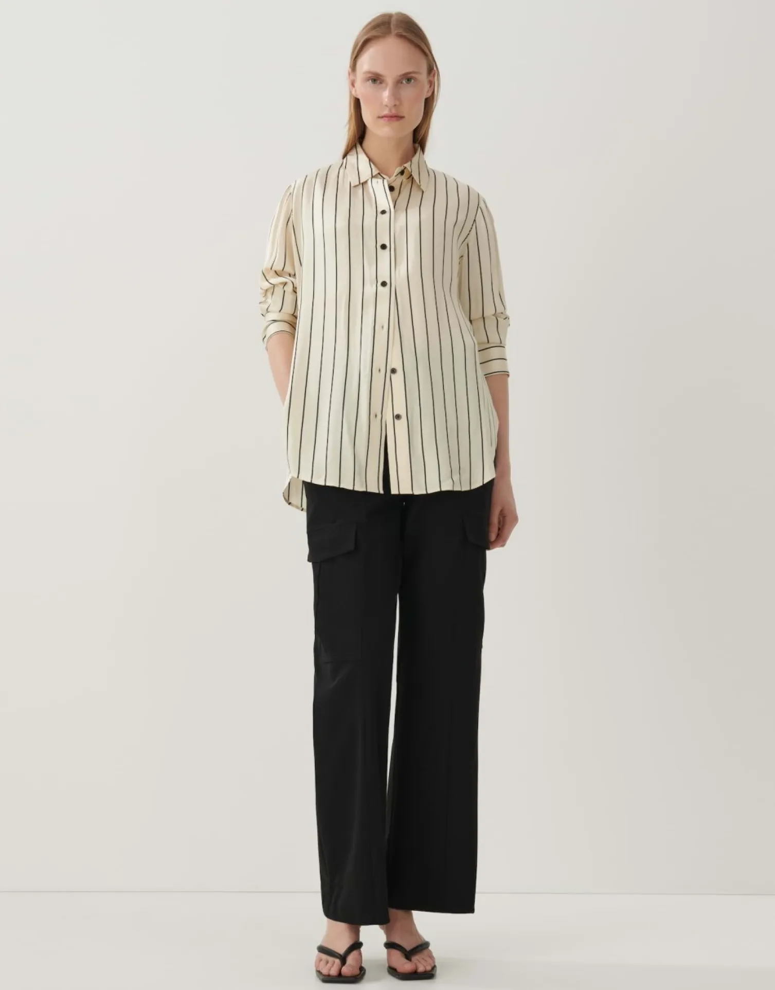 someday Fashion Blouses>Gestreepte Blouse Zisabel Bold Natural Glaze