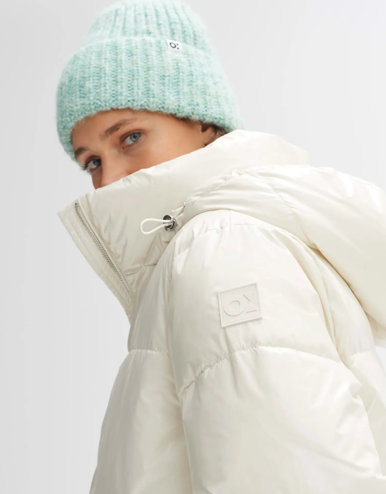 someday Fashion Outdoor>Gewatteerd Jas Hamuro Milk