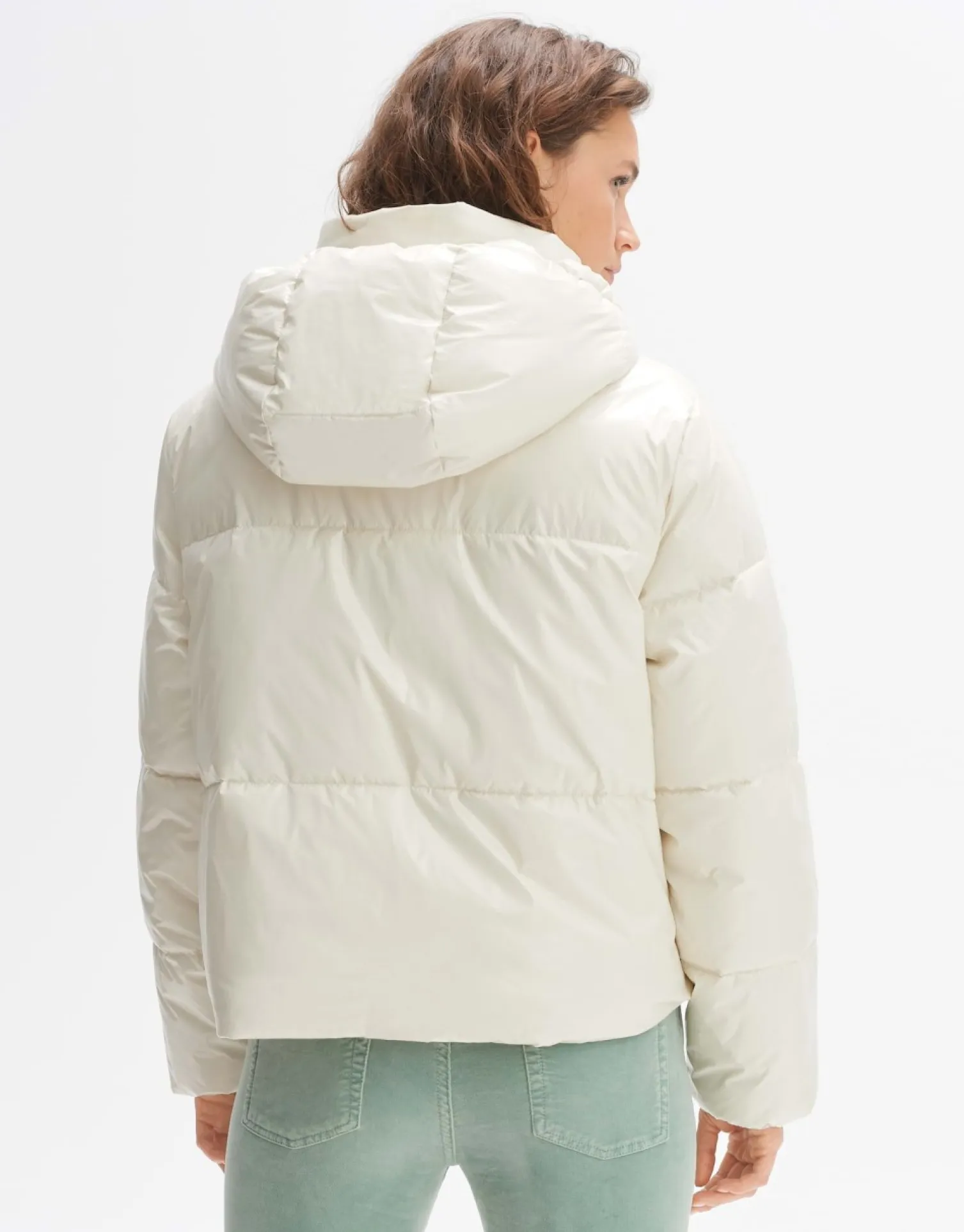 someday Fashion Outdoor>Gewatteerd Jas Hamuro Milk
